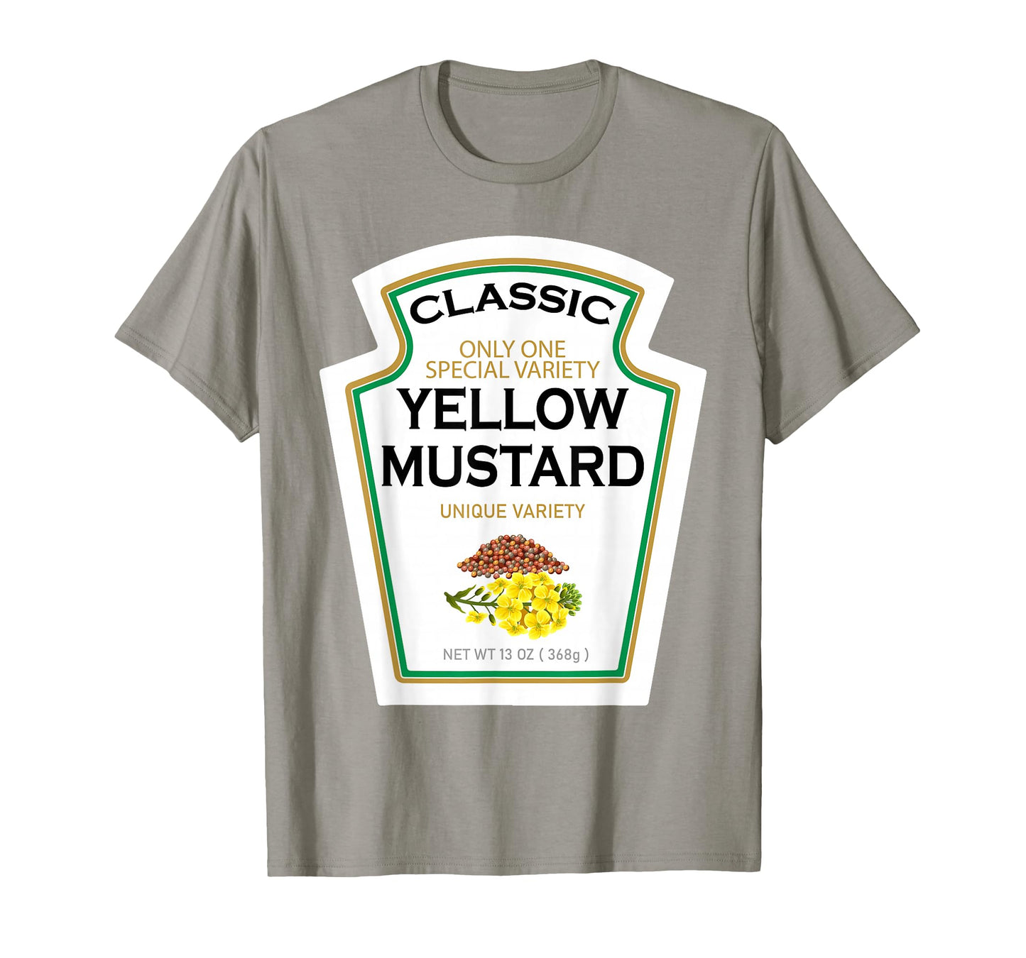 Yellow Mustard DIY Costume Matching Couples Groups Halloween T-Shirt