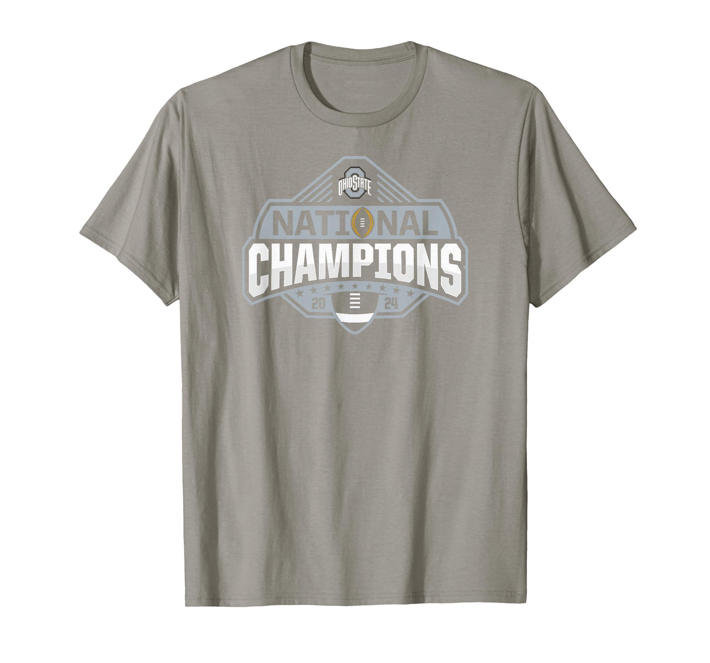 Ohio State Buckeyes National Champs 2024 Official Logo Red T-Shirt