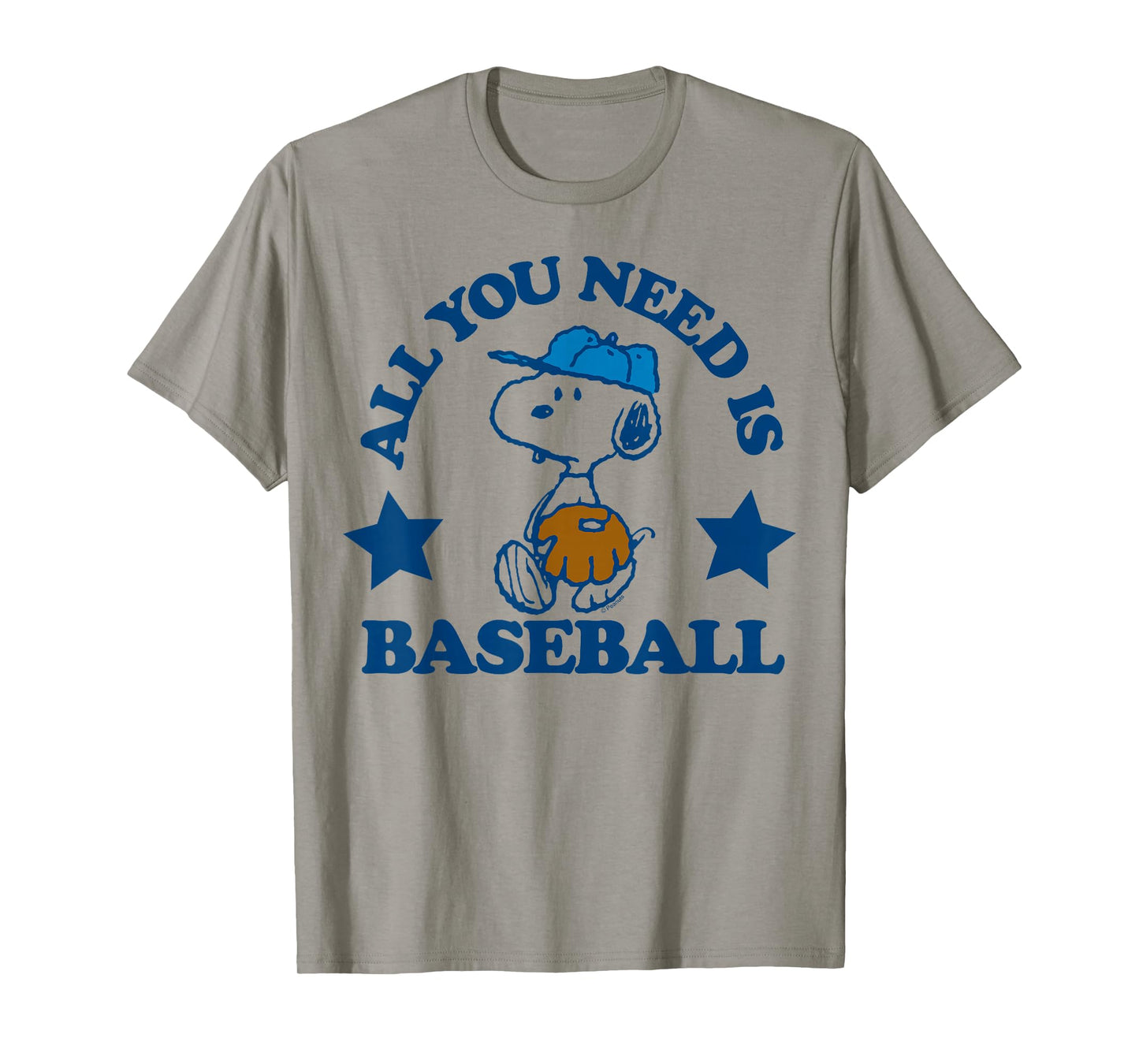 Peanuts - Snoopy All You Need Is Baseball T-Shirt