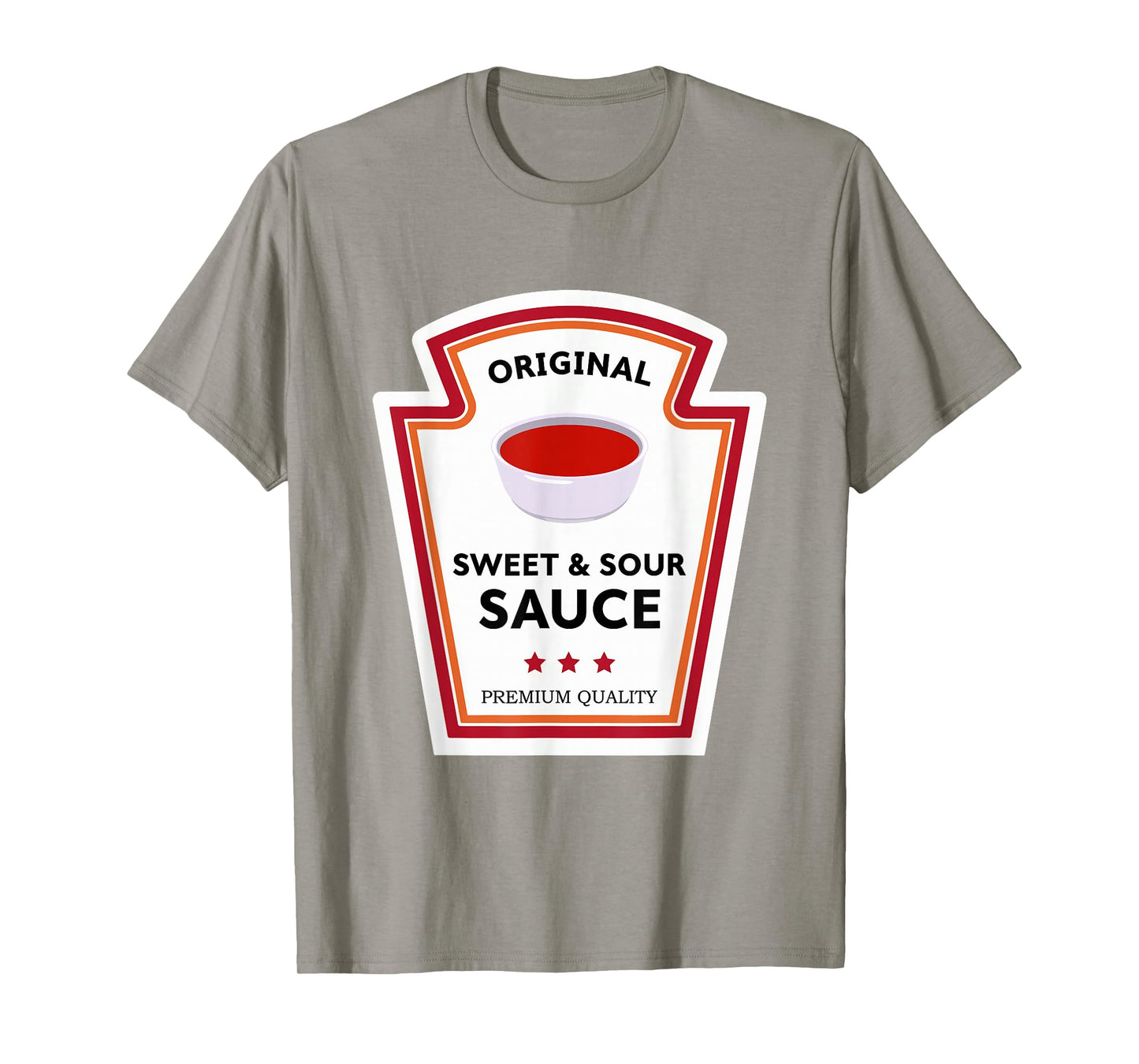 Sweet & Sour Sauce Condiment Group Costume T-Shirt