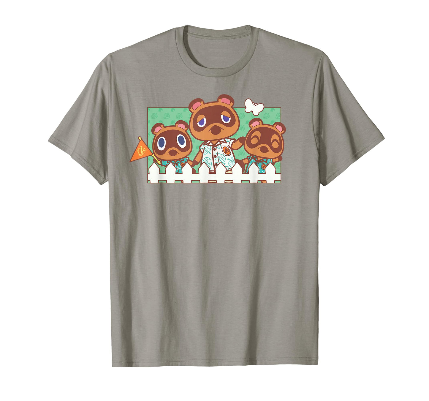 Animal Crossing: New Horizons Tom Nook Family Panel T-Shirt