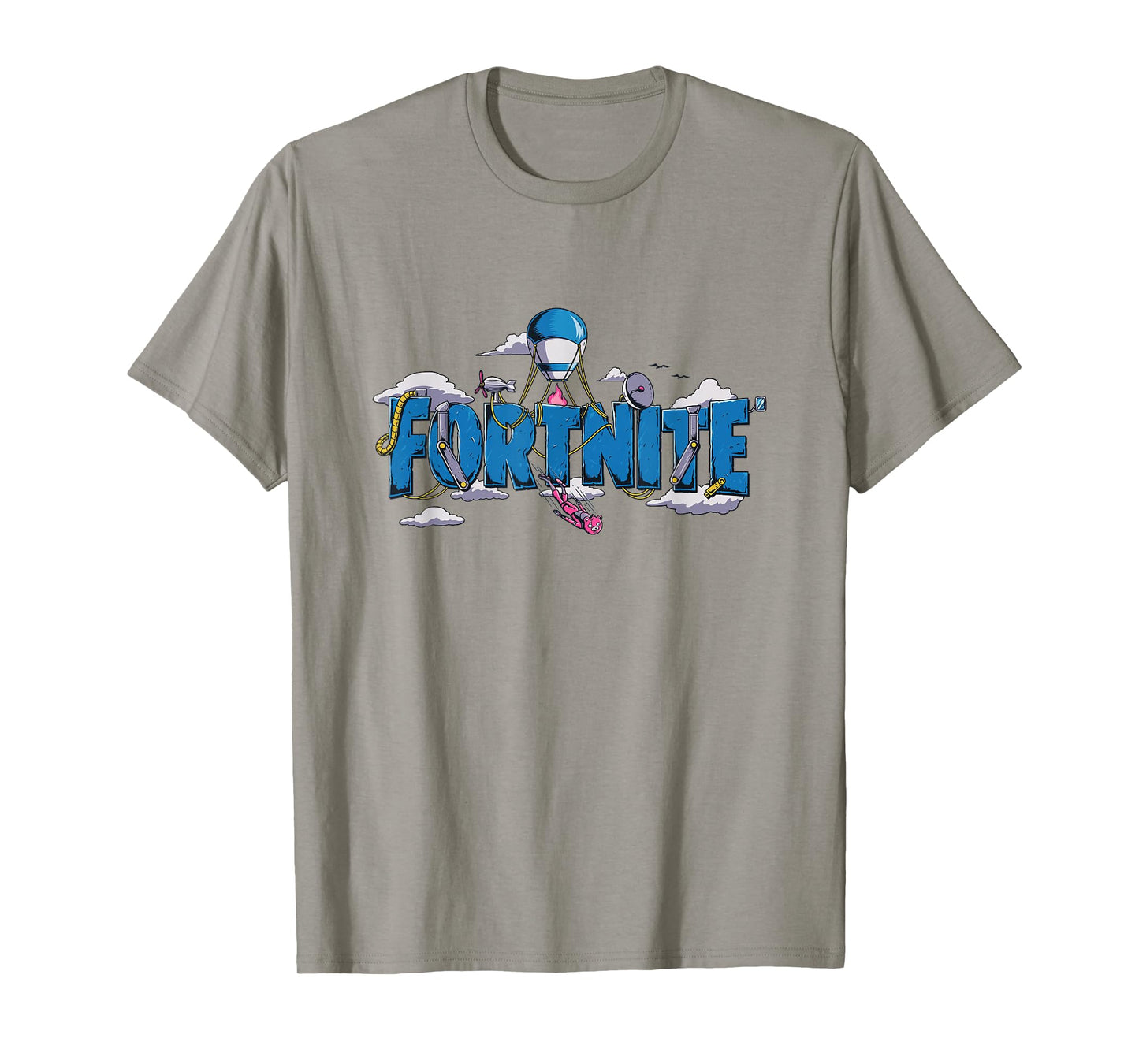 Fortnite Battle Bus Stylized Logo T-Shirt
