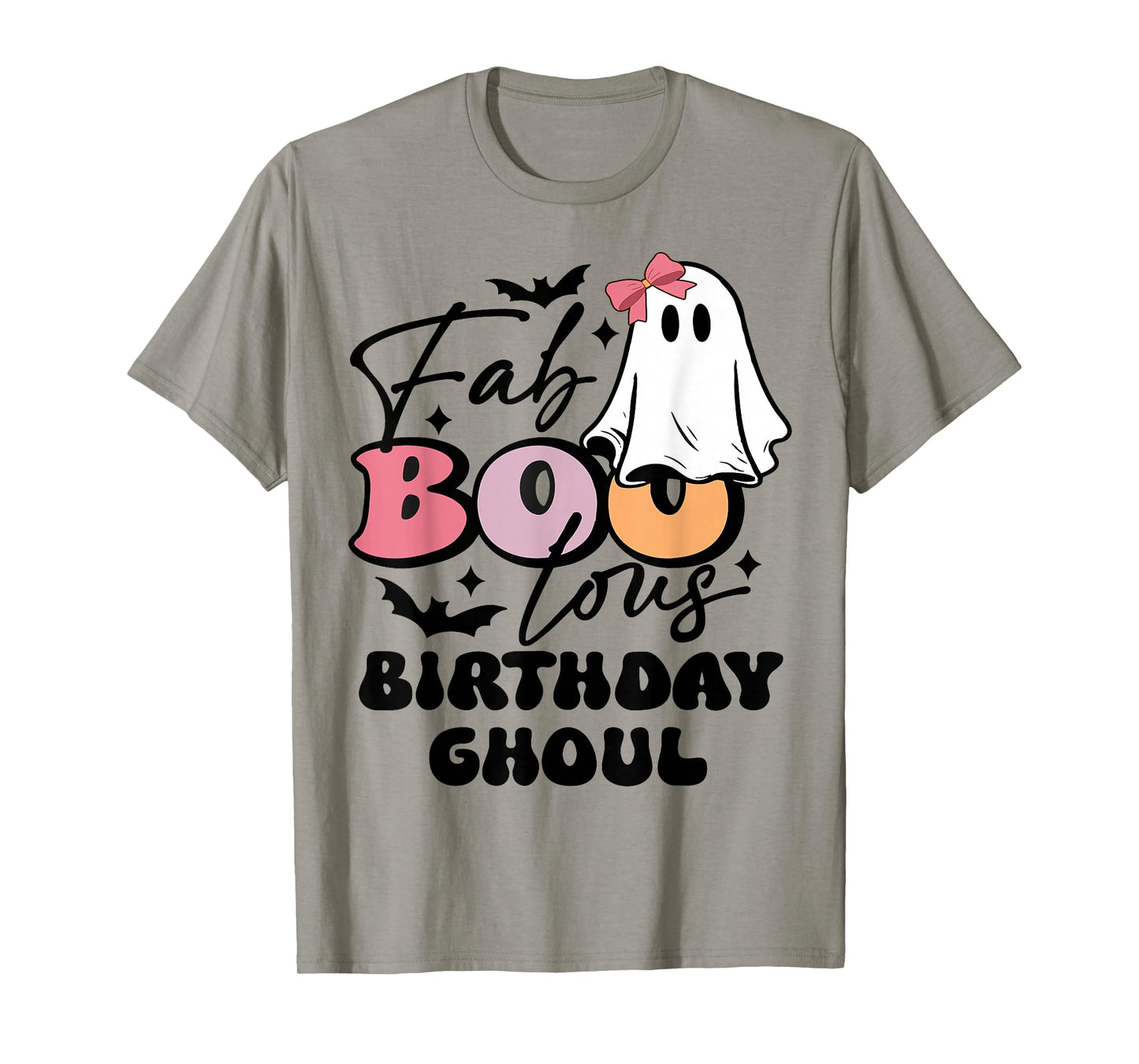 Fab Boo Lous Birthday Ghoul Cute Halloween Birthday Girls T-Shirt