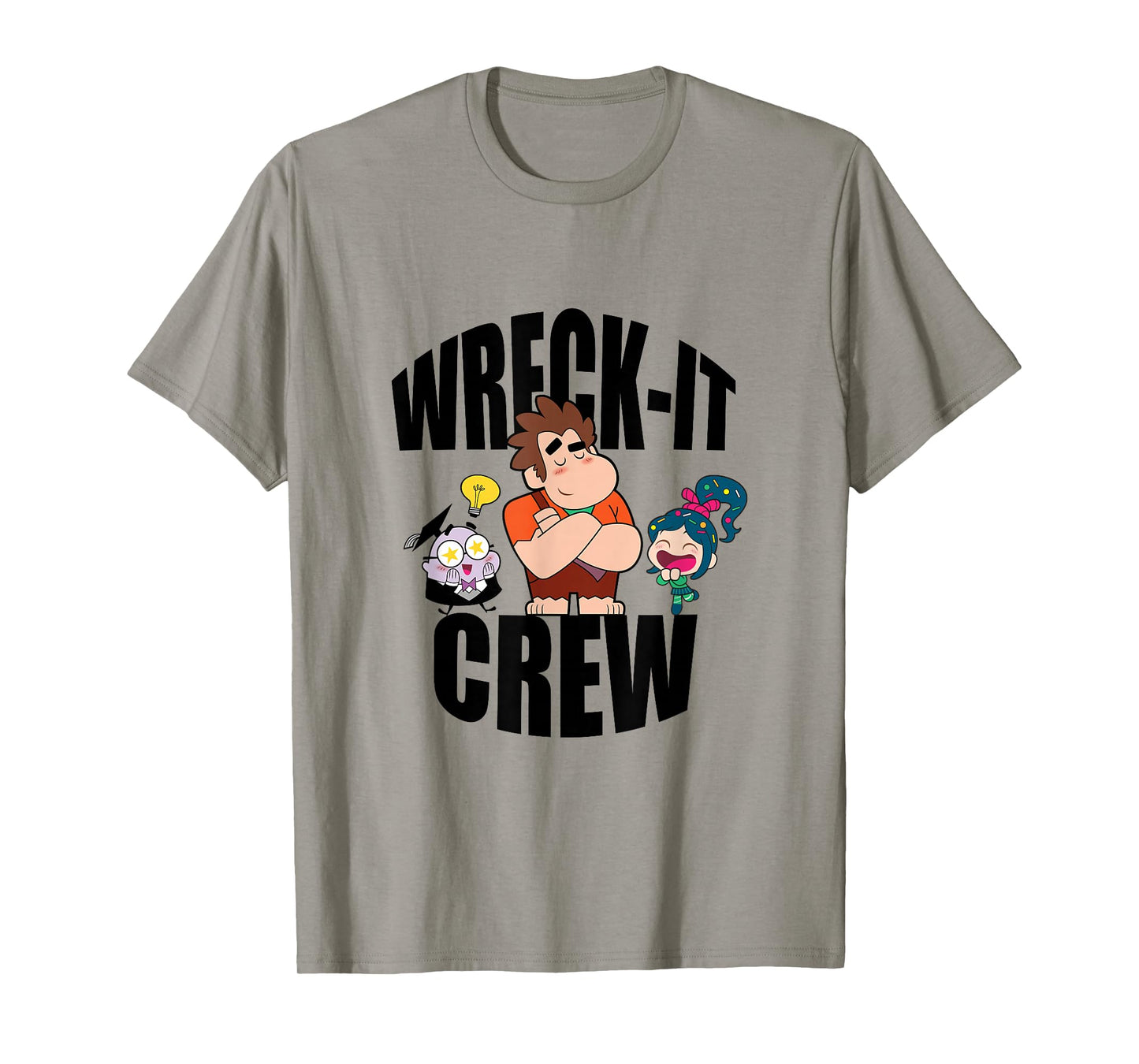 Disney Wreck-It Ralph Wreck-It Crew Chibi Group Shot T-Shirt
