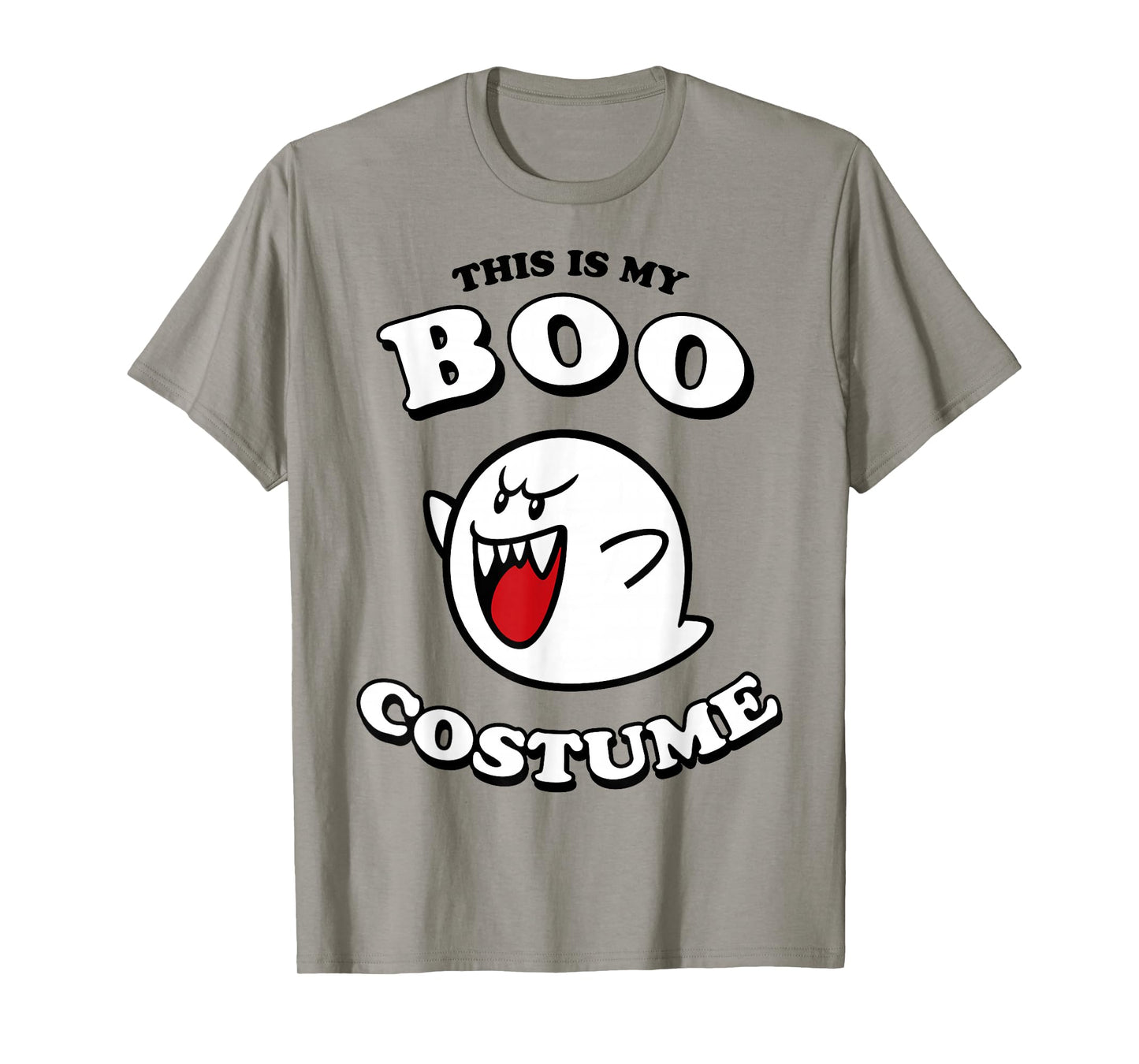 Super Mario Halloween Vintage This Is My Boo Costume T-Shirt