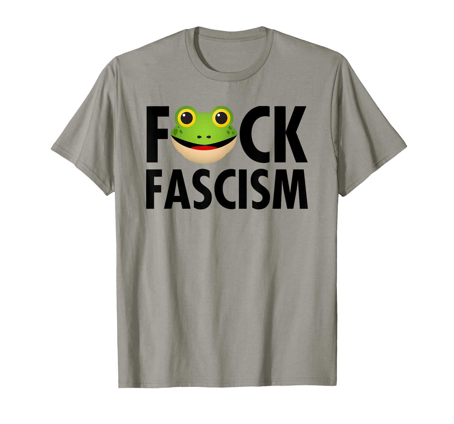 Fuck Fascism - Censored with Portland Frog T-Shirt
