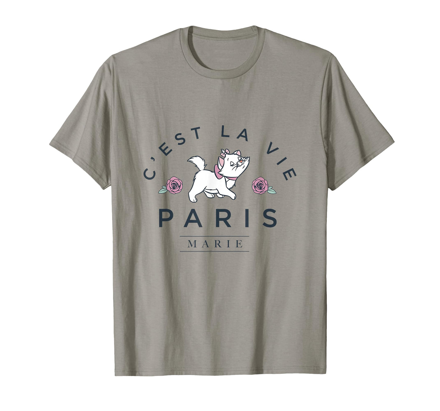 Disney The Aristocats Marie in Paris Floral Vibes T-Shirt