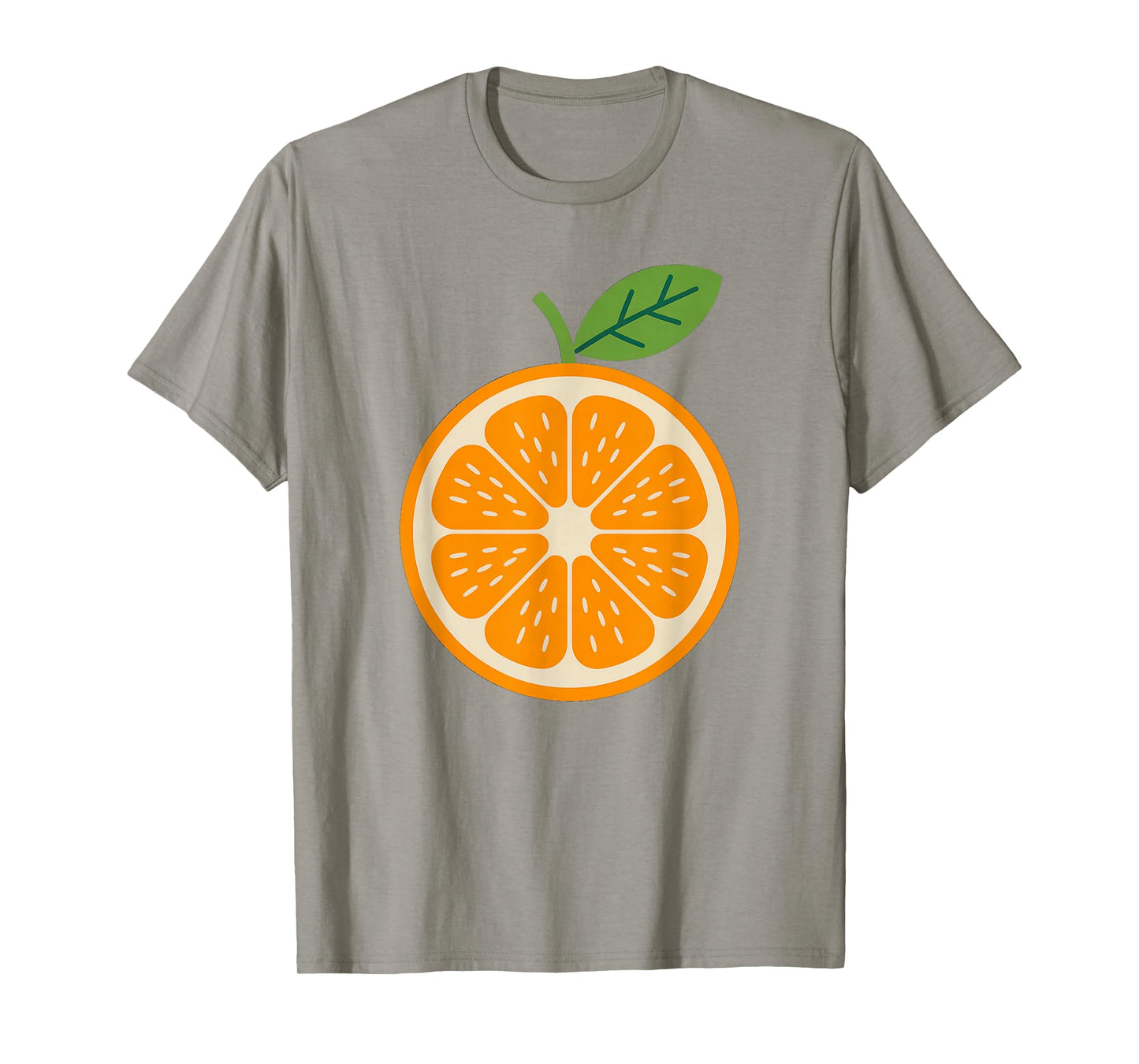 Cute Orange Slice Costume Healthy Fruit Minimal T-Shirt