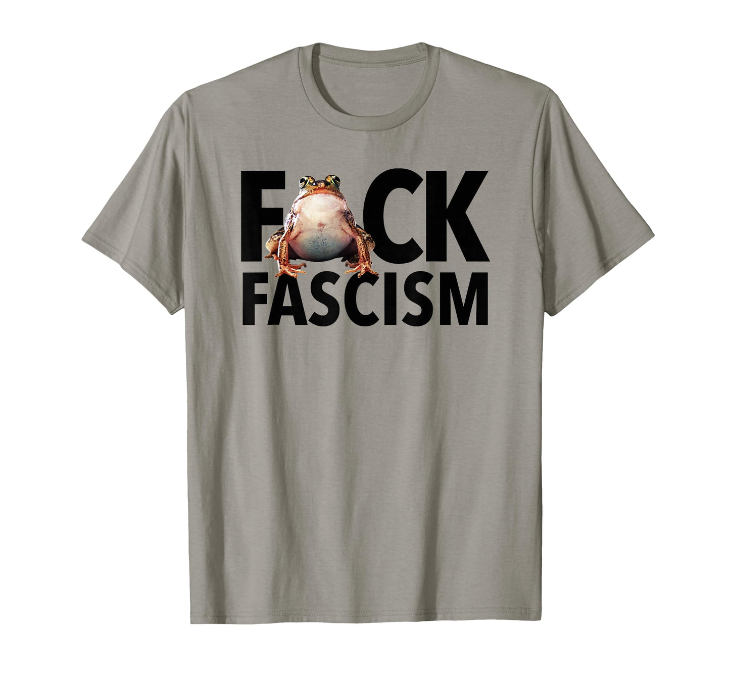 Fuck Fascism - Censored with Portland Frog T-Shirt