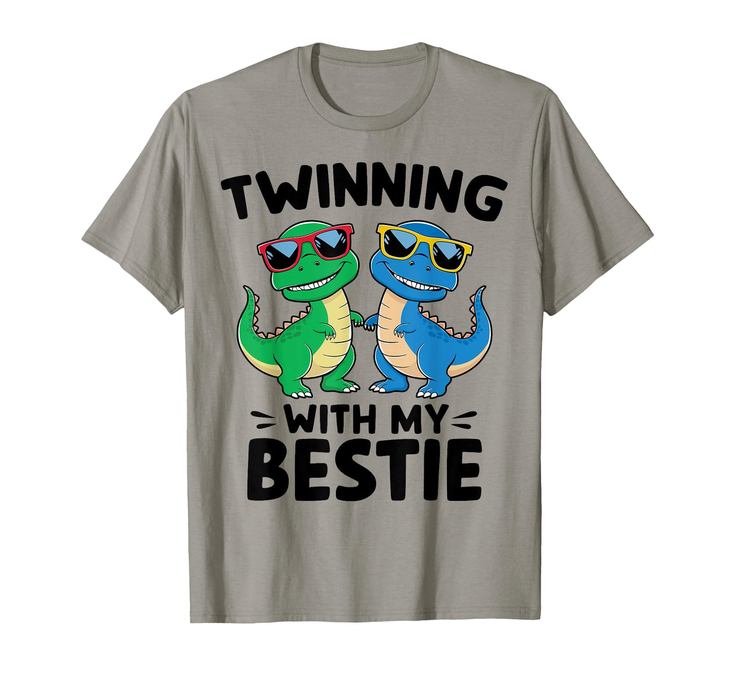 Twinning With My Bestie, Friends Spirit Week Boys Kids Day T-Shirt