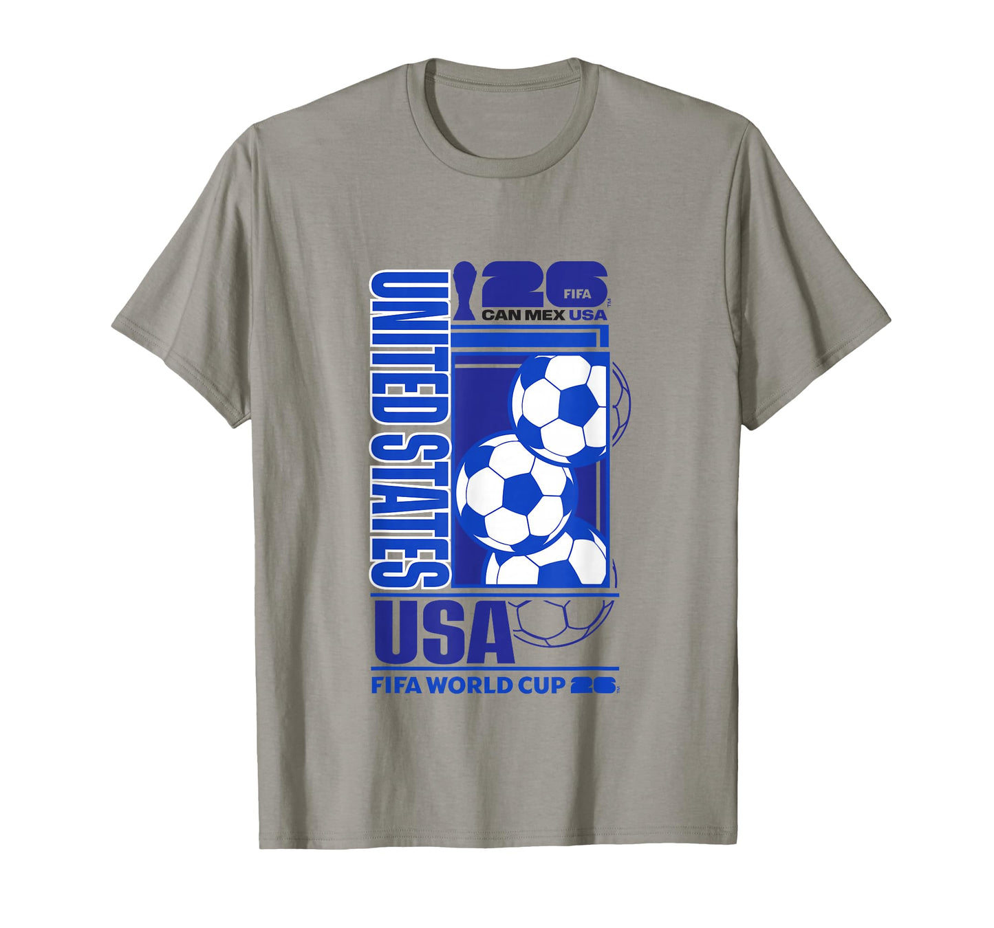 FIFA WORLD CUP26 USA Host Country Football T-Shirt