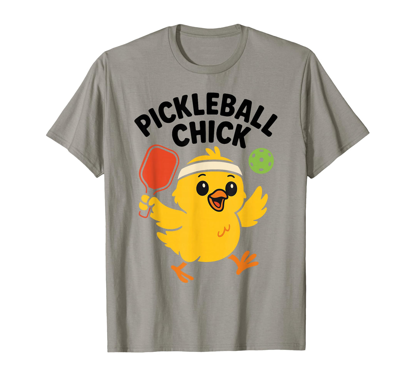 Pickleball Chick Cute Funny Paddle Lover Sports Women Girls T-Shirt