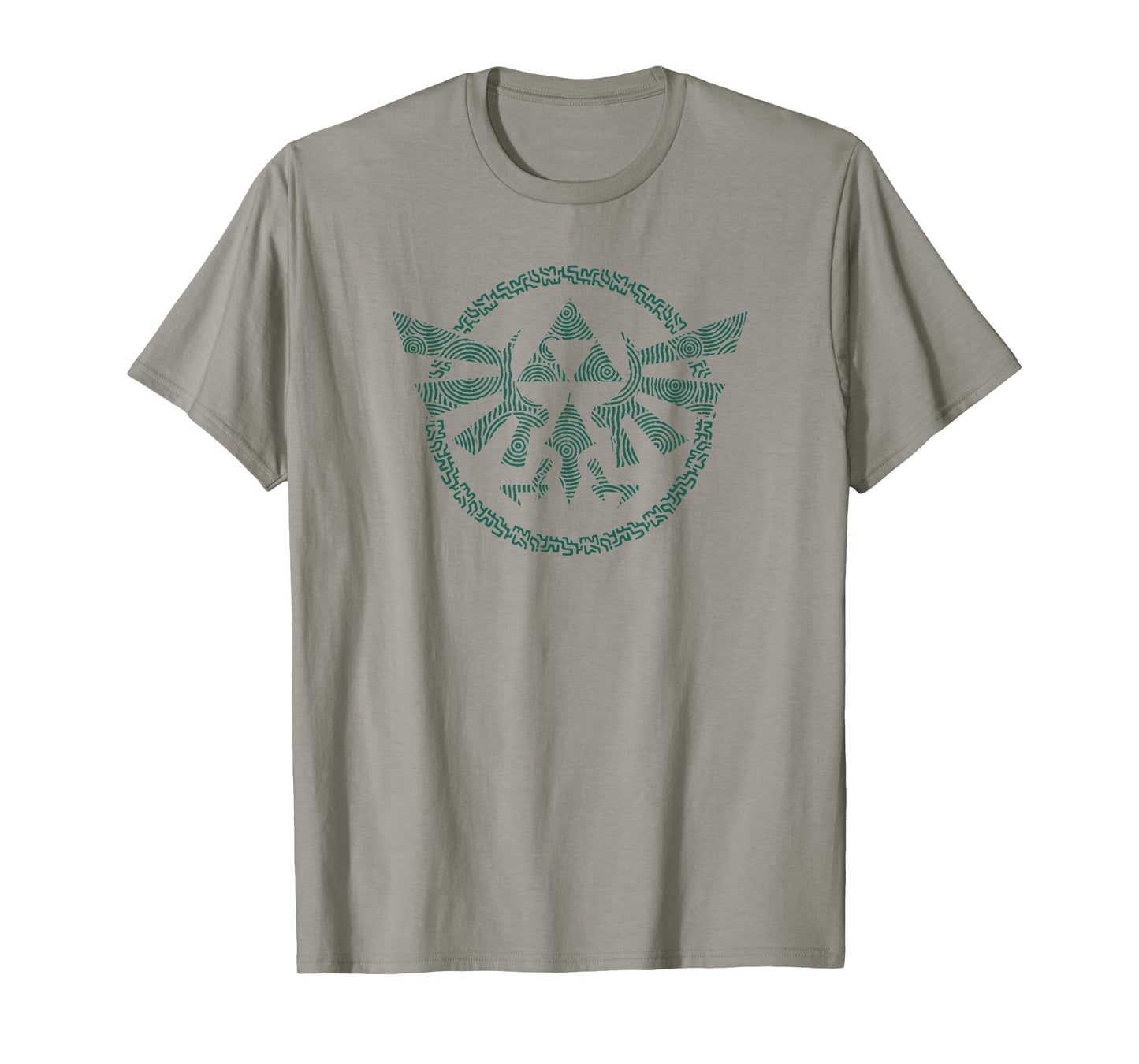The Legend of Zelda Hyrule Triforce Circular Emblem T-Shirt