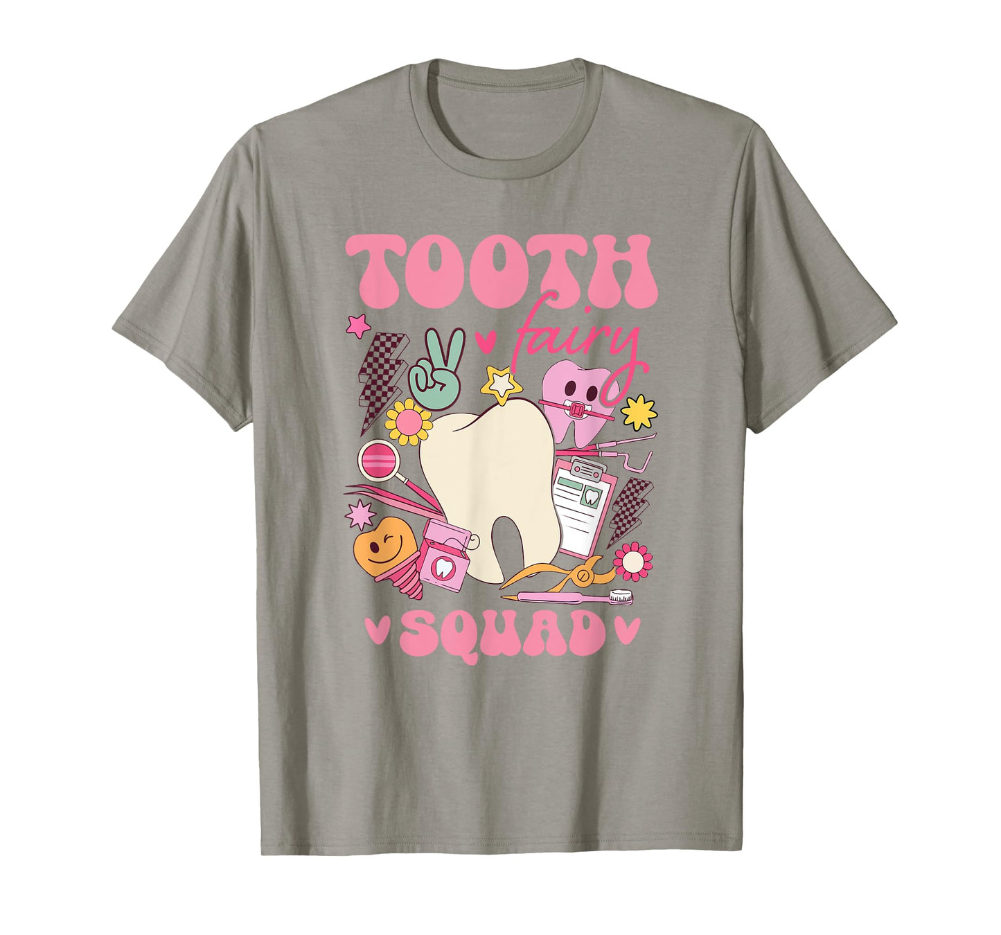 Cute Tooth Fairy Squad Matching For Dentist Dental Assistant T-Shirt