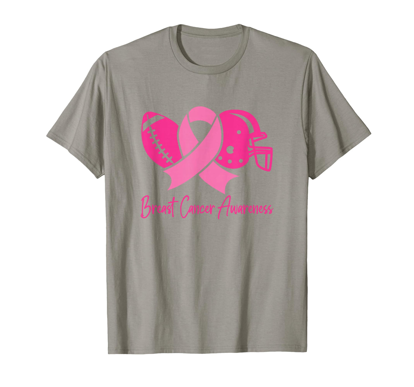 Breast Cancer Awareness Football Game T-Shirt