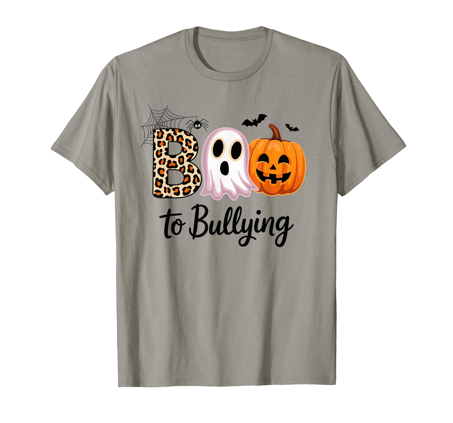 Orange Unity Day Boo to Bullying Halloween Anti Bullying T-Shirt