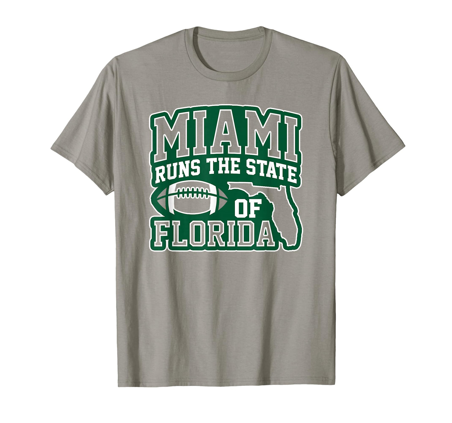 Miami Runs The State of Florida Dade County 305 Pride T-Shirt