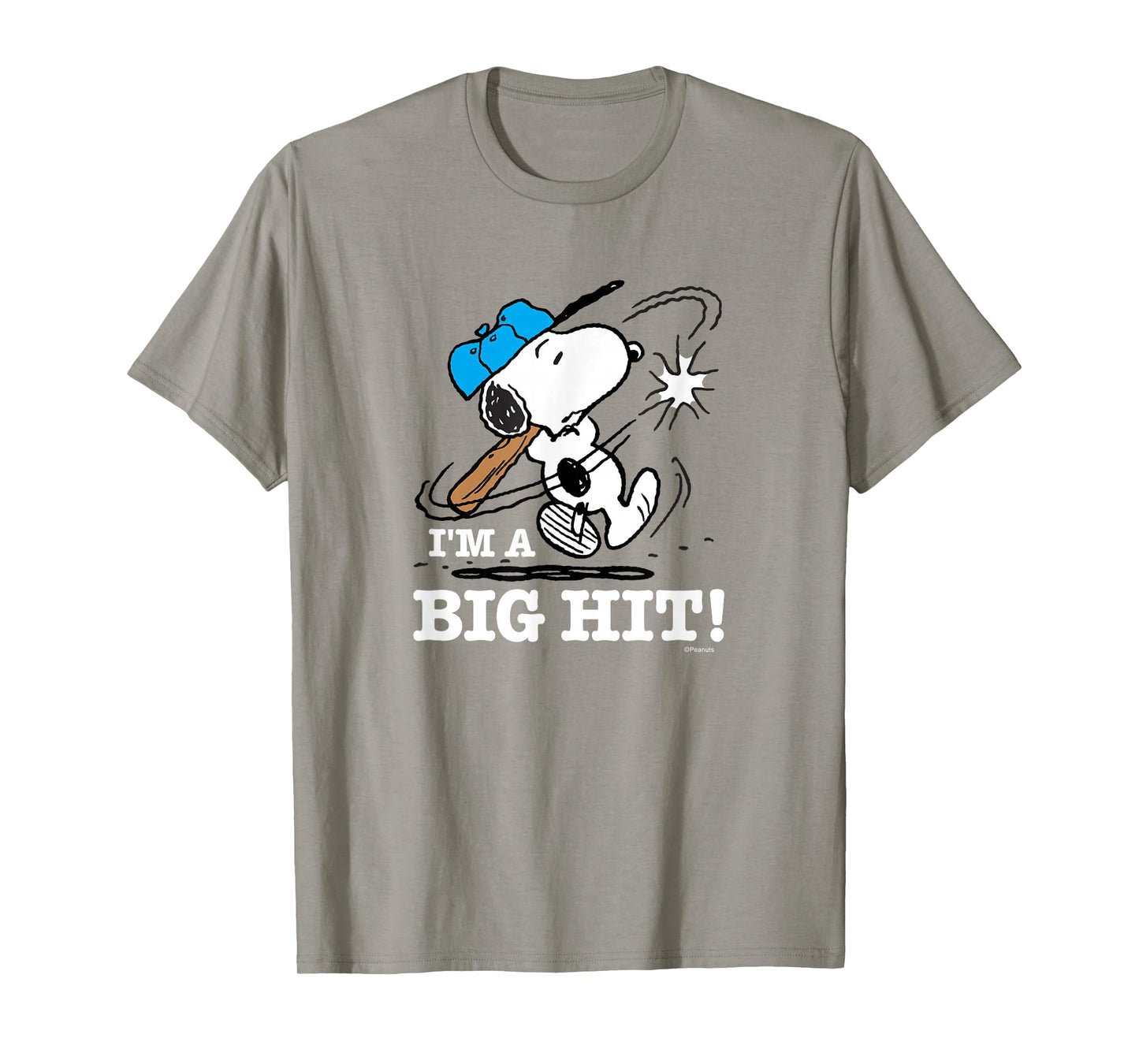 Peanuts - Snoopy Baseball Im A Big Hit T-Shirt