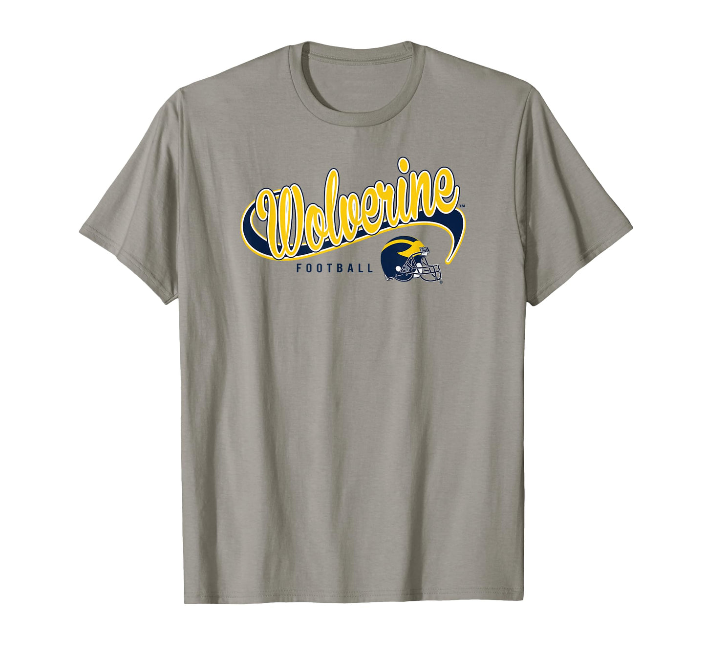 Michigan Wolverines Football Goodness Gray T-Shirt