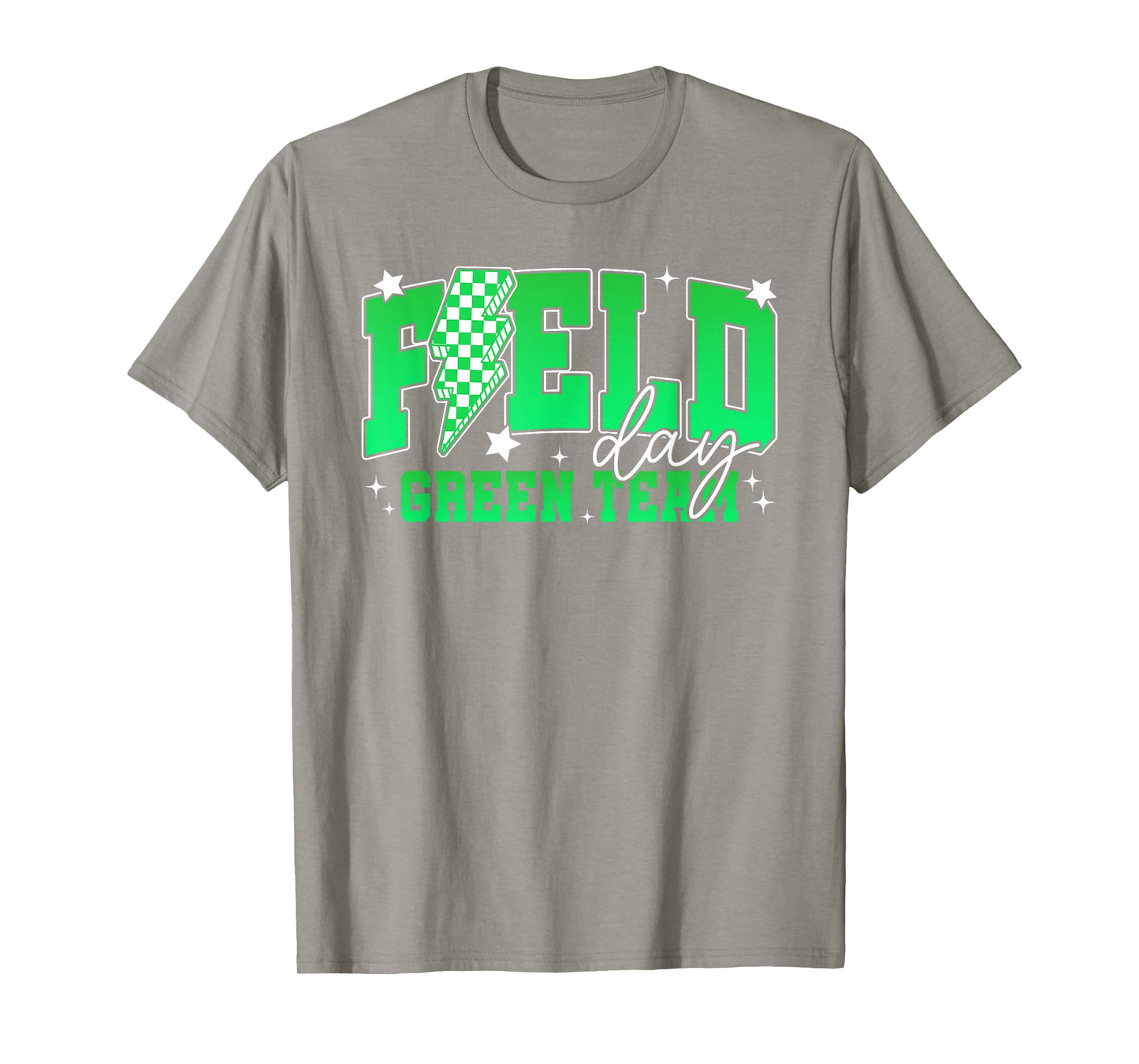 Field Day 2025 Green Team Field Trip Color Team Teacher Kid T-Shirt