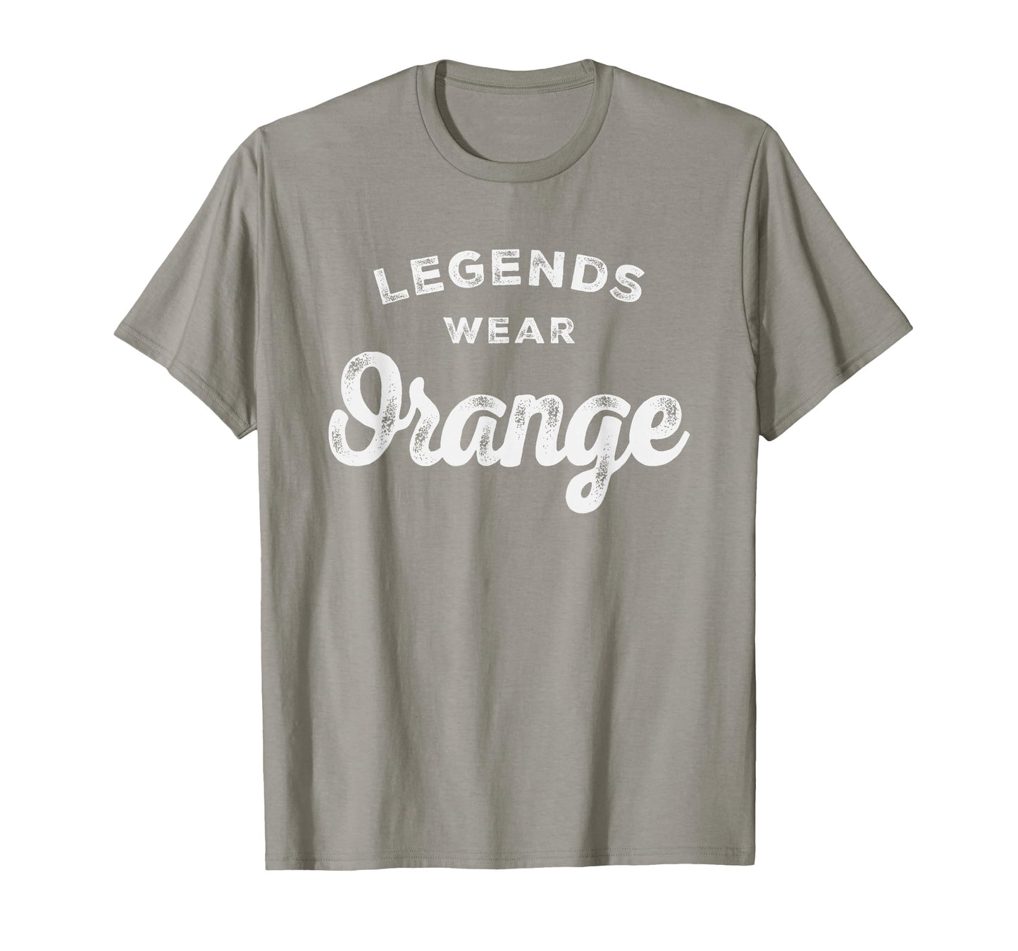 Legends Wear Orange Team Spirit Game Gear Color War T-Shirt