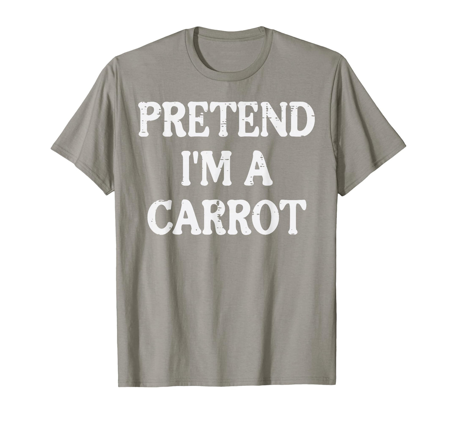 Halloween Pretend Im Carrot Funny Costume Women Men Kids T-Shirt