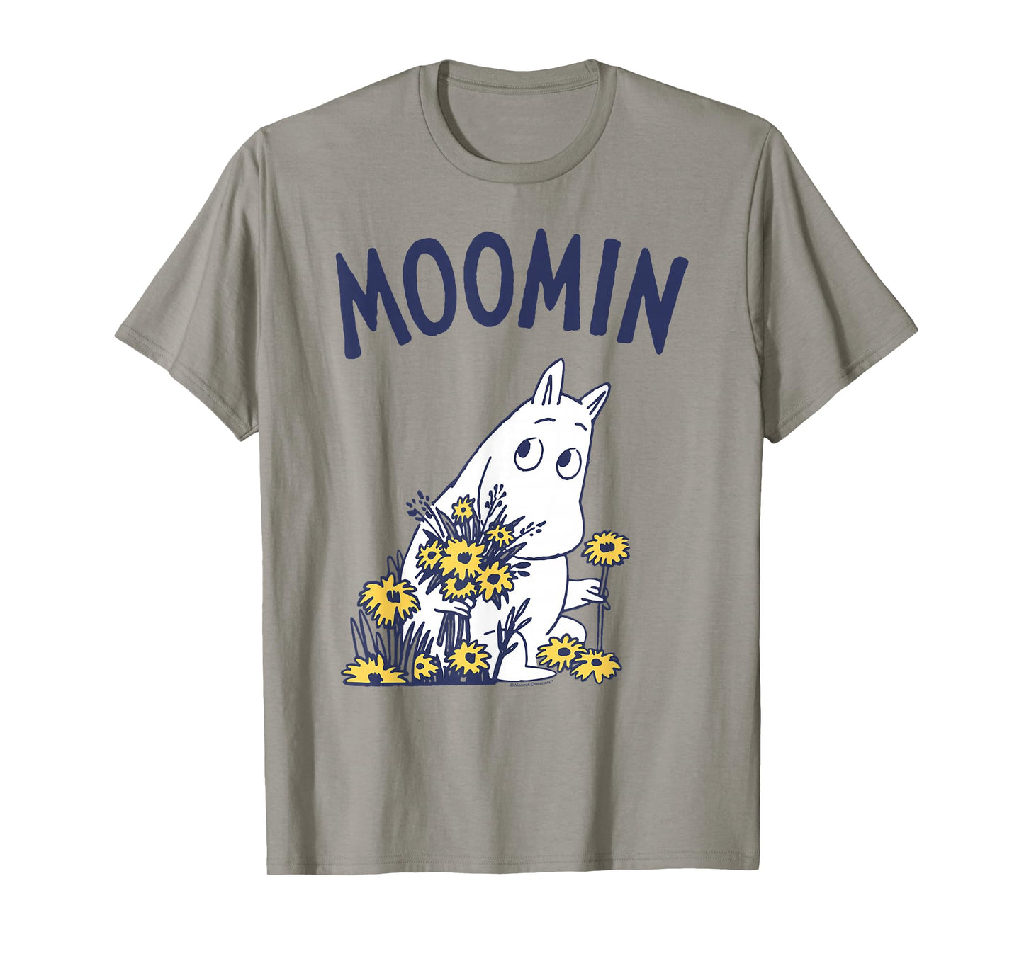 Moomin Moomintroll Flowers T-Shirt