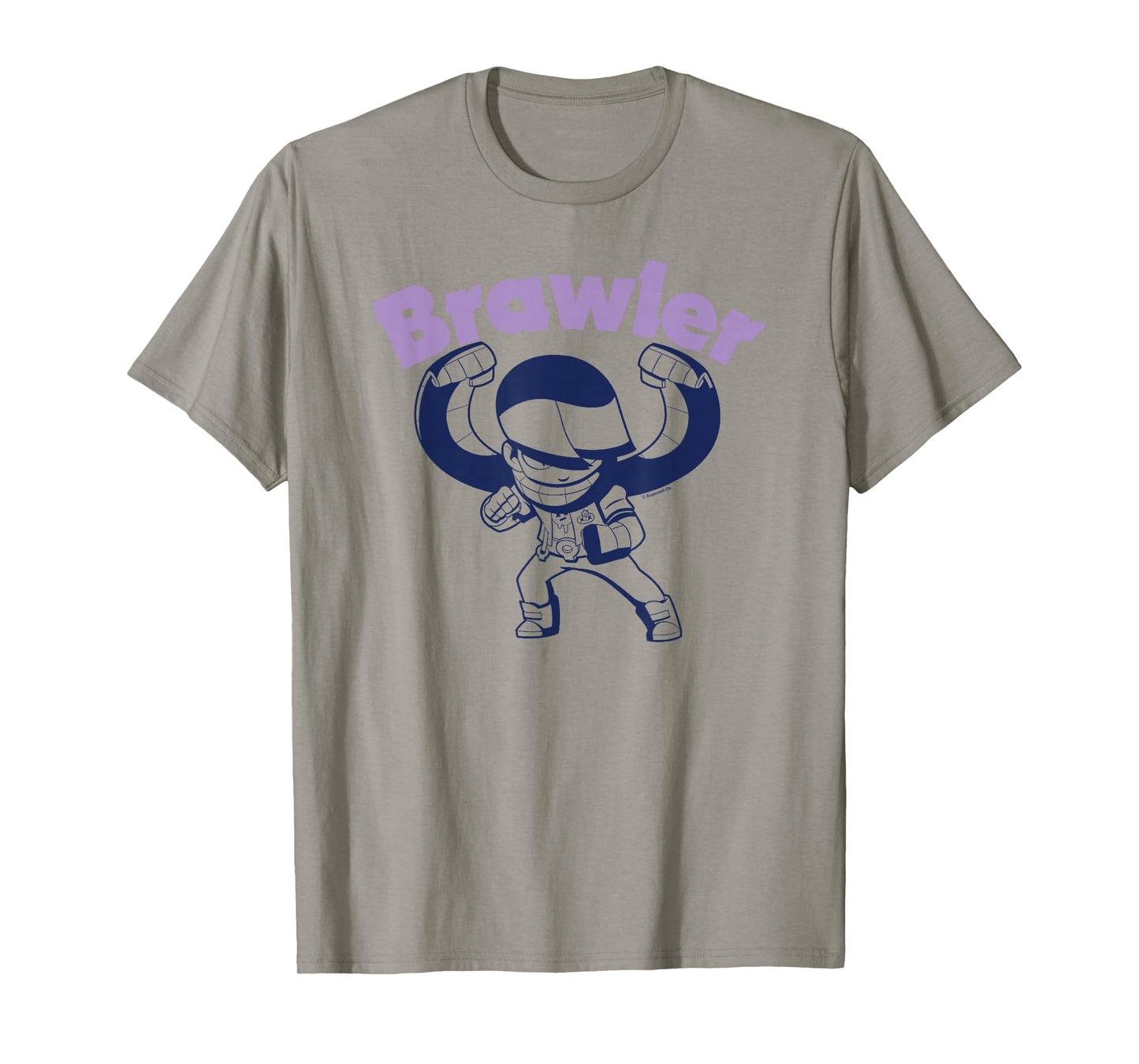 Brawl Stars Edgar The Legendary Brawler Combat Pose Line Art T-Shirt