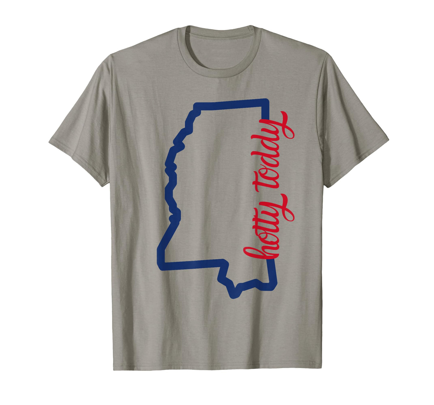 Mississippi Map Hotty Toddy T-Shirt