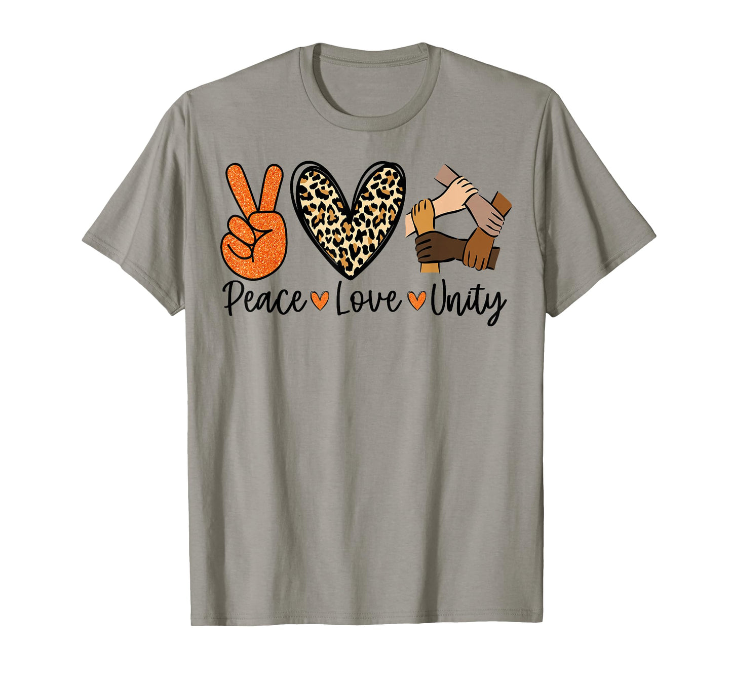 Peace Love Unity Day Orange Anti Bullying Be Kind Kindness T-Shirt