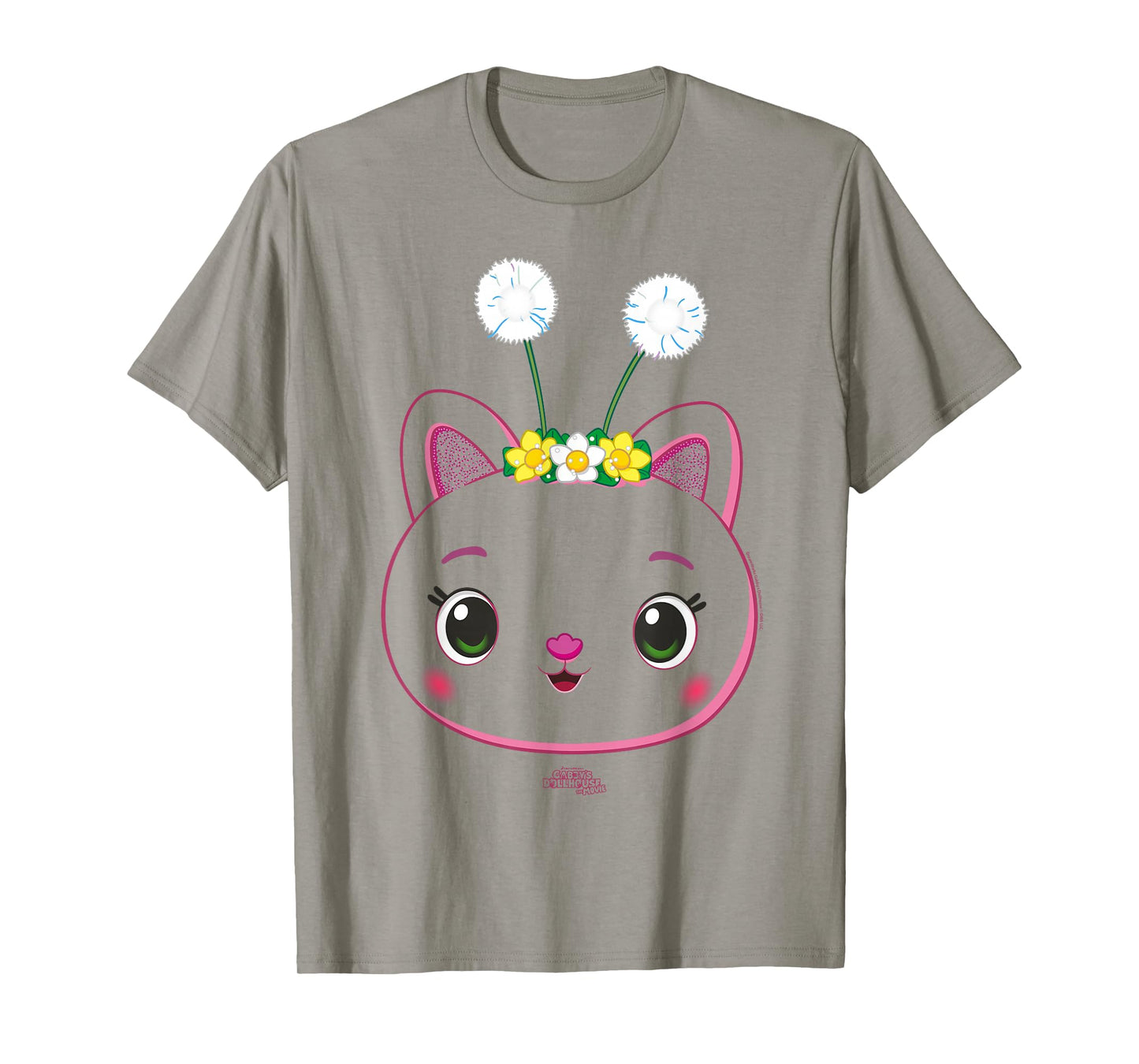 DreamWorks Gabbyβs Dollhouse Kitty Fairy Big Face T-Shirt