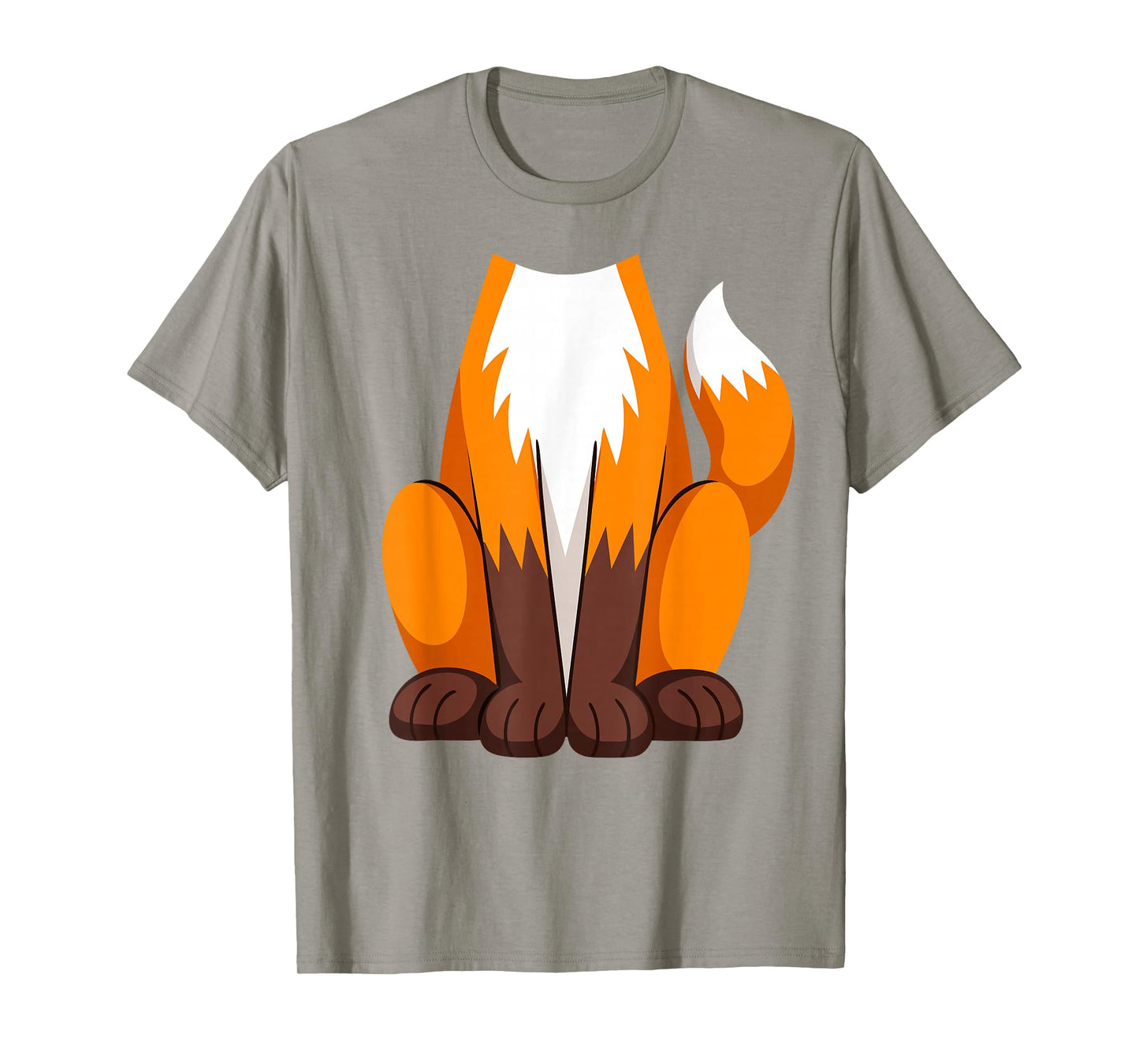 Fox Shirt Adult Men Women Kids Boy Girl Fox Body Costume T-Shirt