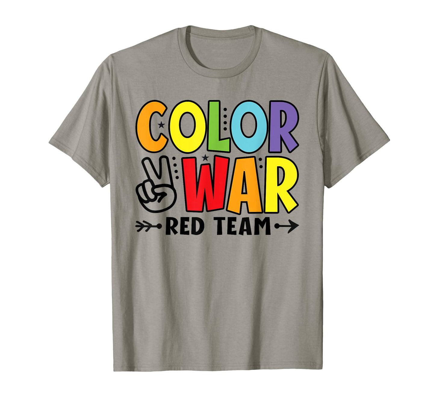 Color War Red Team Sleepaway Summer Camp Game T-Shirt