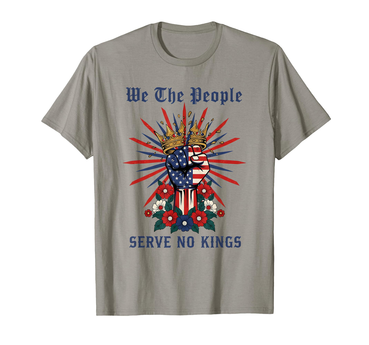 We The People Serve No Kings Democracy America Patriotic T-Shirt