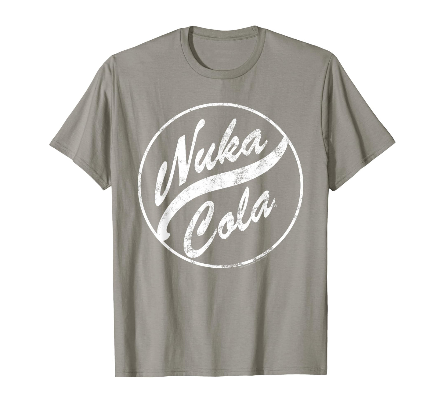 Fallout Video Game Nuka Cola Distressed Round Logo T-Shirt