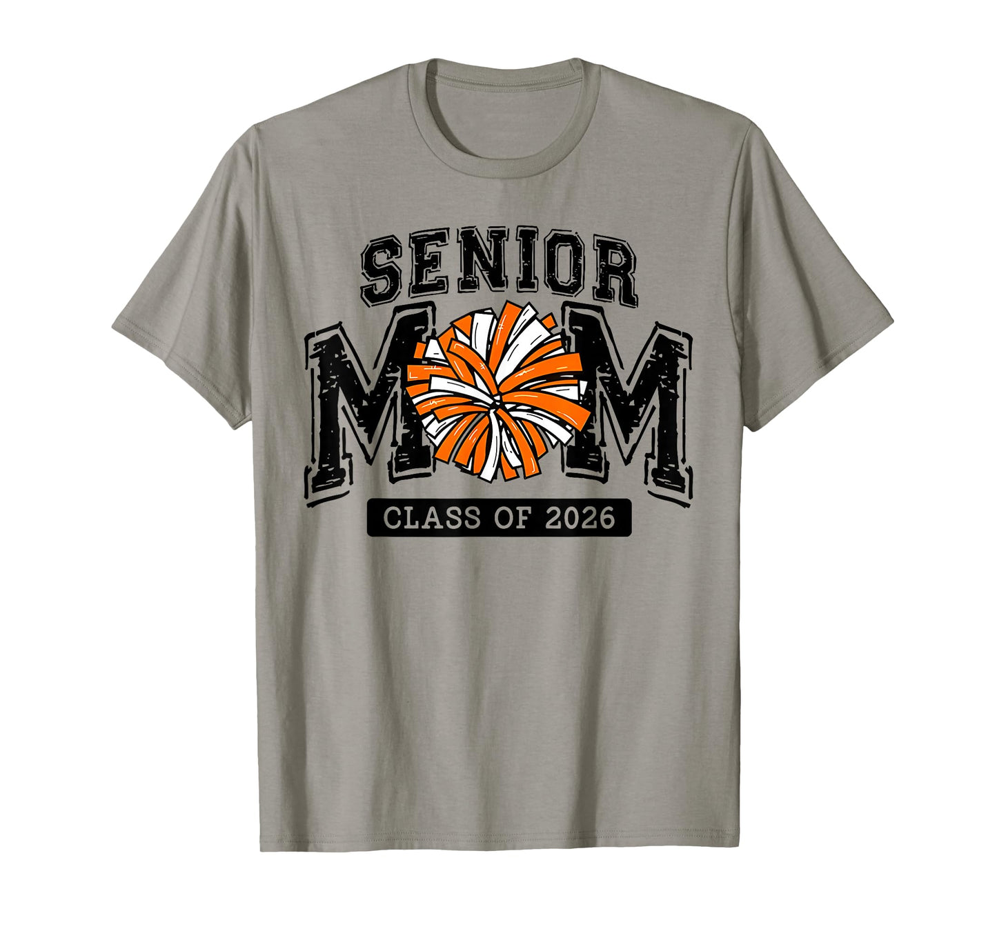 Senior Mom 2026 Cheer Proud Senior Mama Class Of 2026 T-Shirt