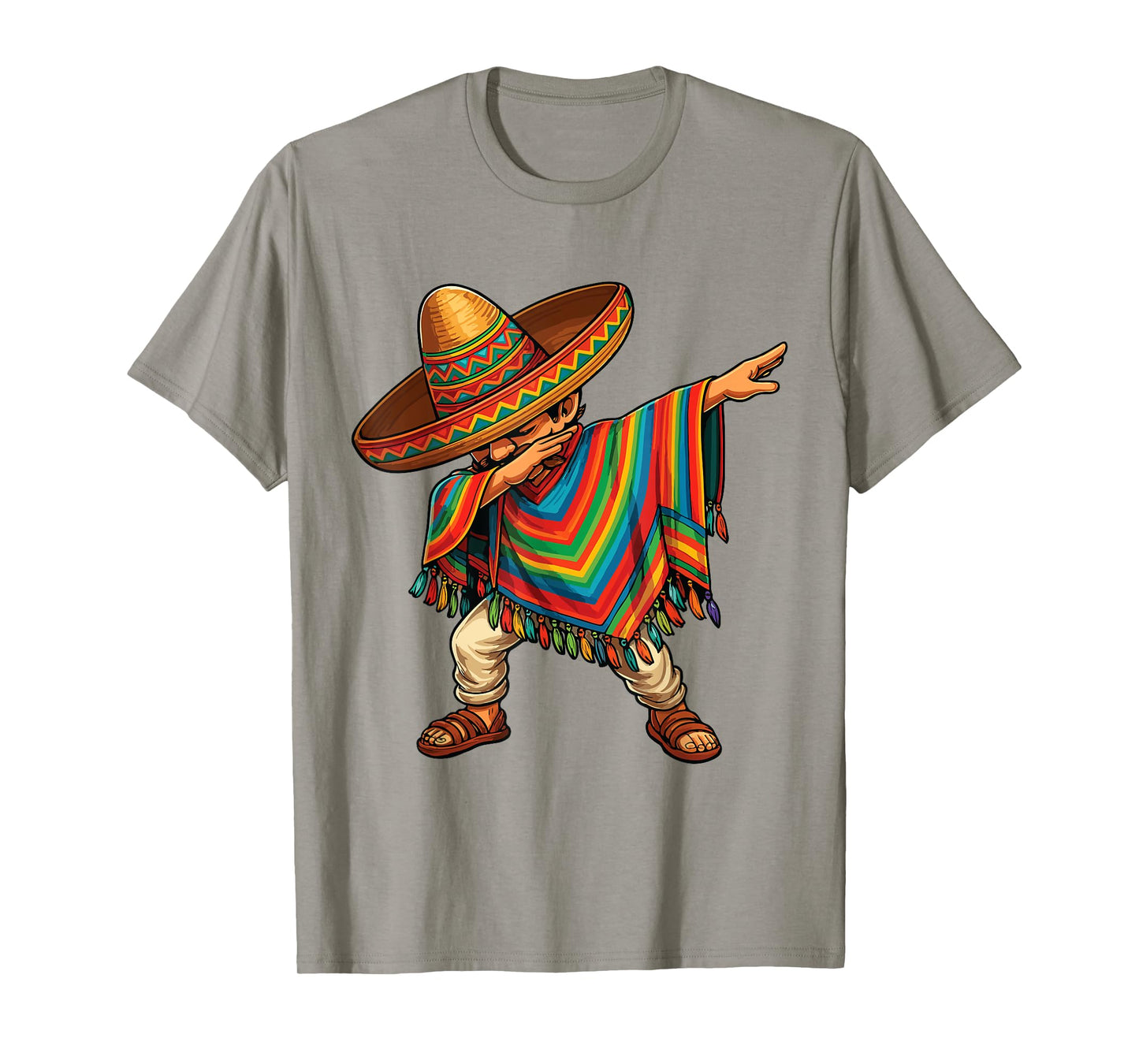 Mexican man dabbing 5 de mayo design boys cinco de mayo T-Shirt