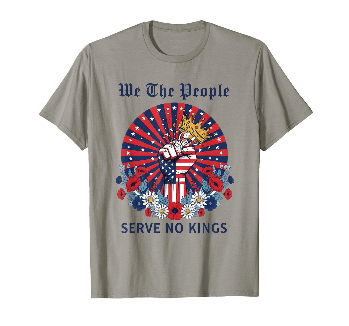 We The People Serve No Kings Democracy America Patriotic T-Shirt