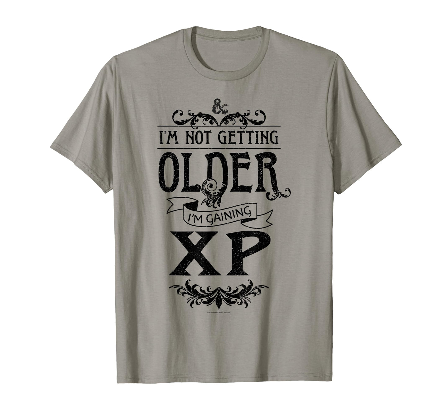 Dungeons & Dragons Birthday I'm Gaining XP Not Getting Old T-Shirt