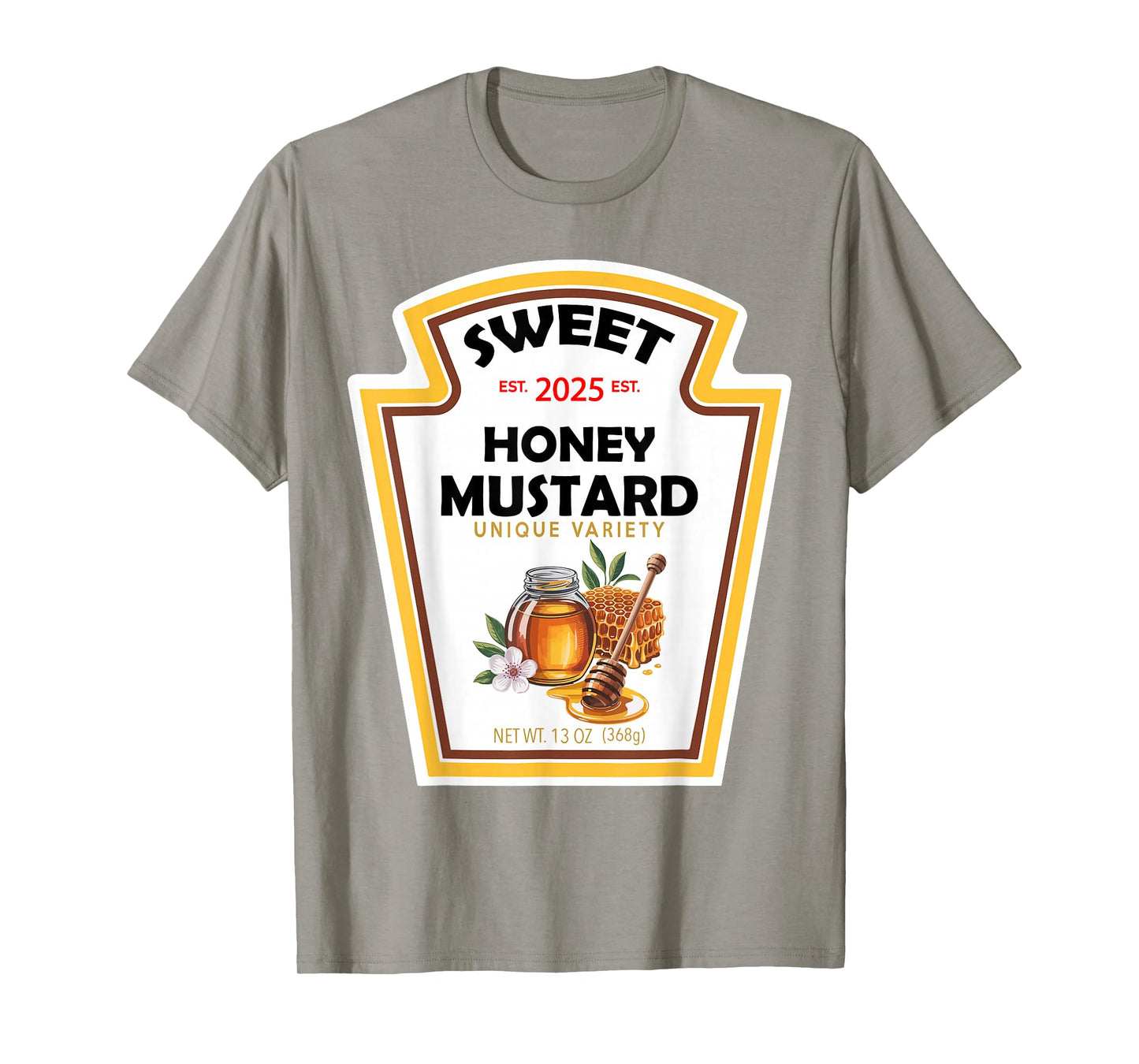 Sweet Honey Mustard DIY Halloween Condiment Costume T-Shirt