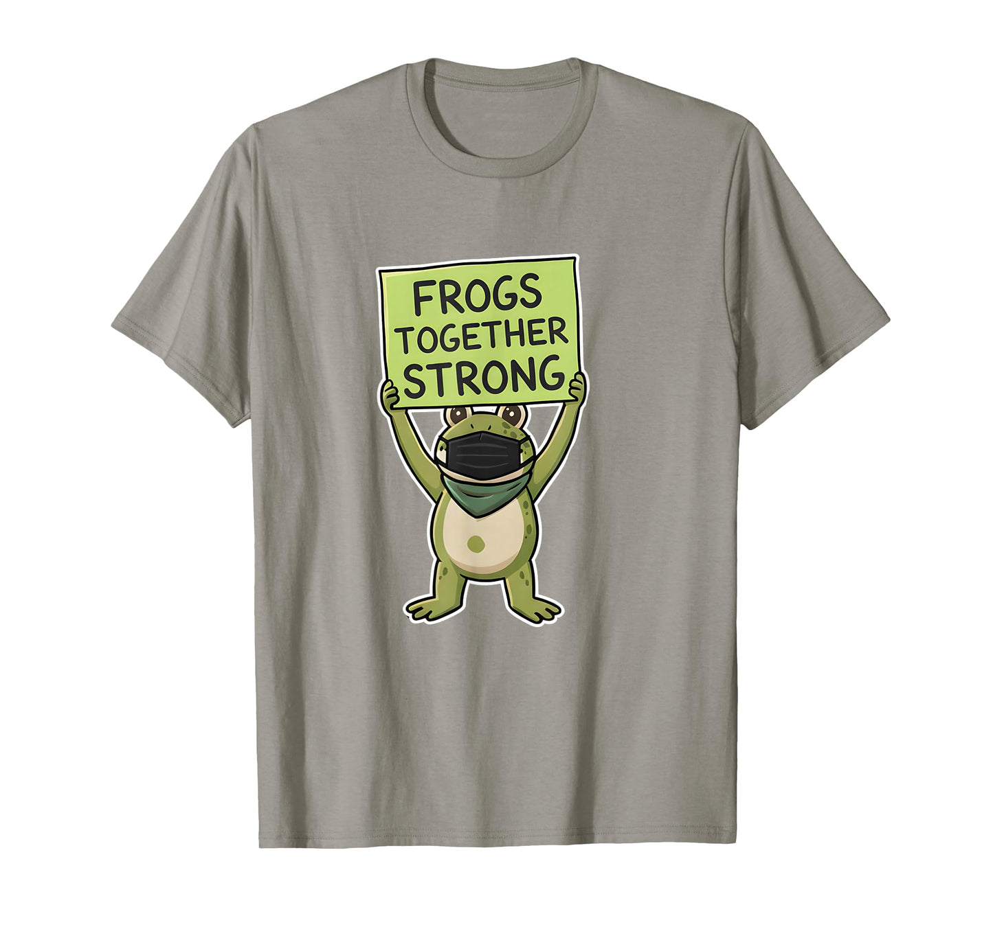 Retro Portland FrogTogether Strong Design T-Shirt