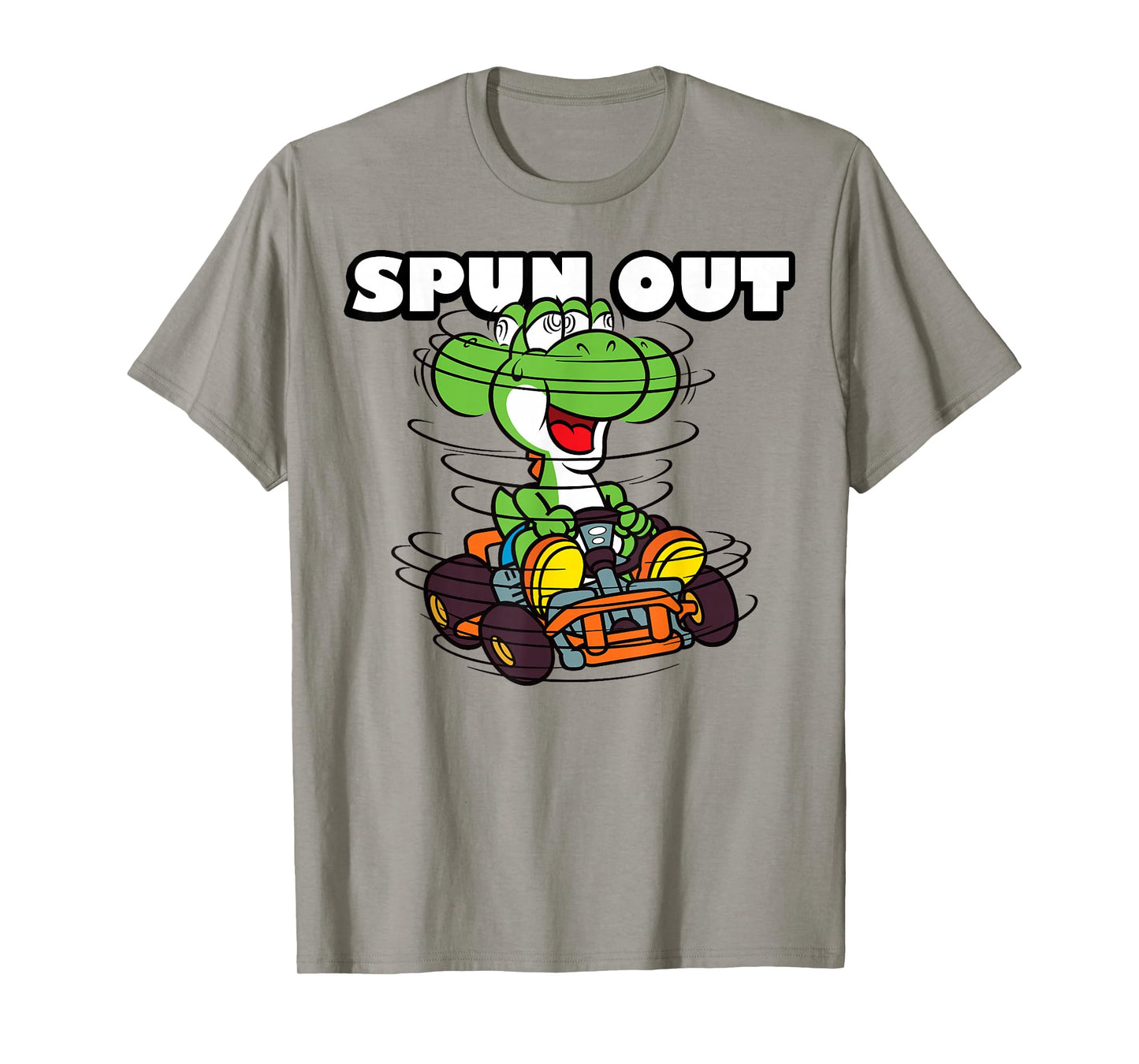 Mario Kart Yoshi Spun Out T-Shirt