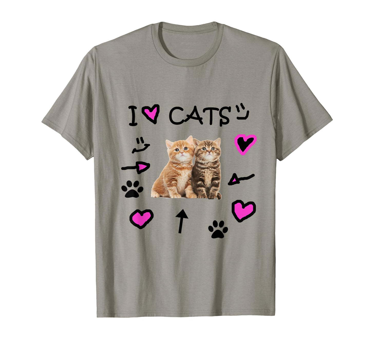 I Love Cats - Cat Lover Tee Shirt