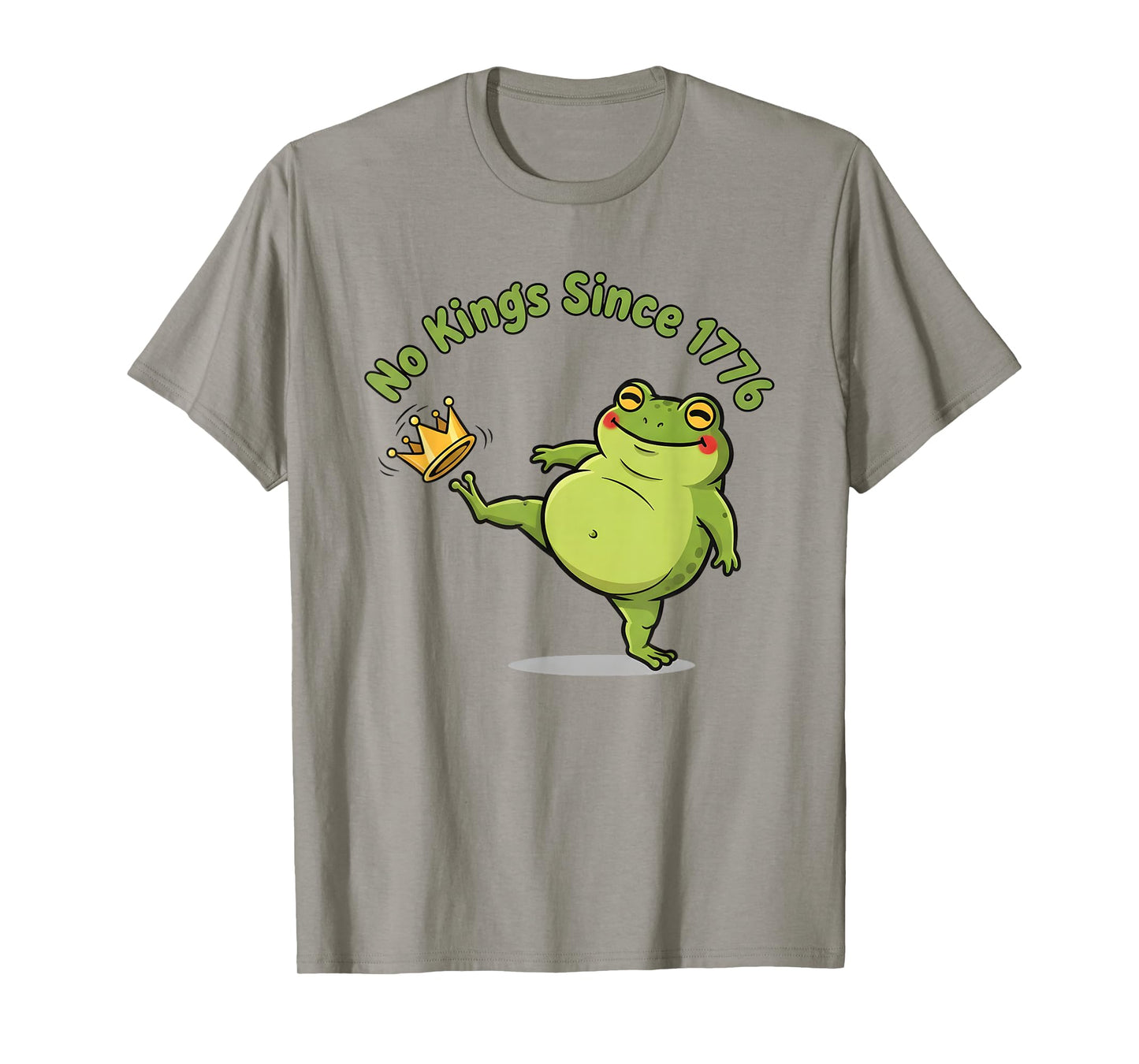 Frog Protest No Kings in America Democracy Patriotic Frog T-Shirt