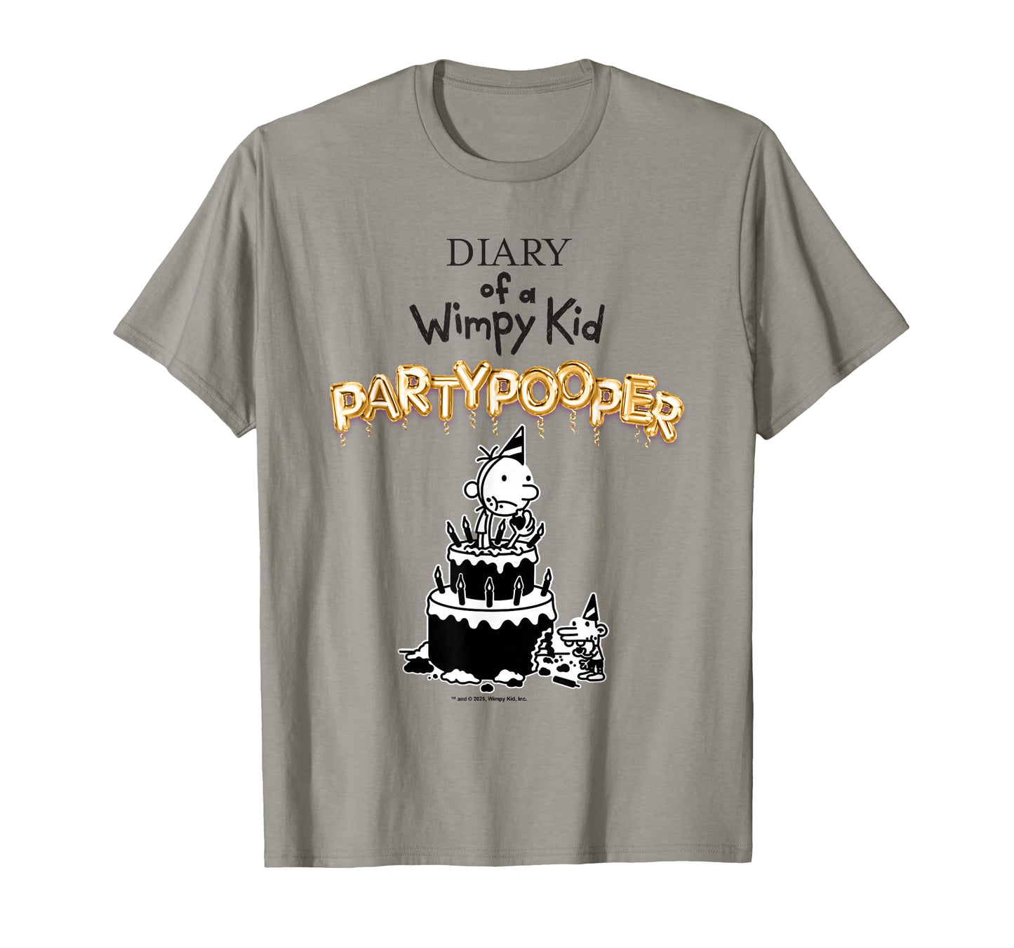 Diary of a Wimpy Kid Party Pooper Cover T-Shirt