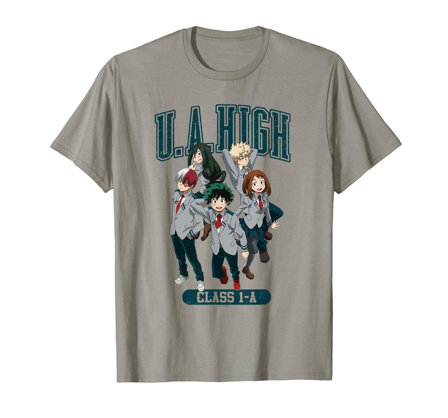 My Hero Academia UA High Class-1A Uniform Anime T-Shirt