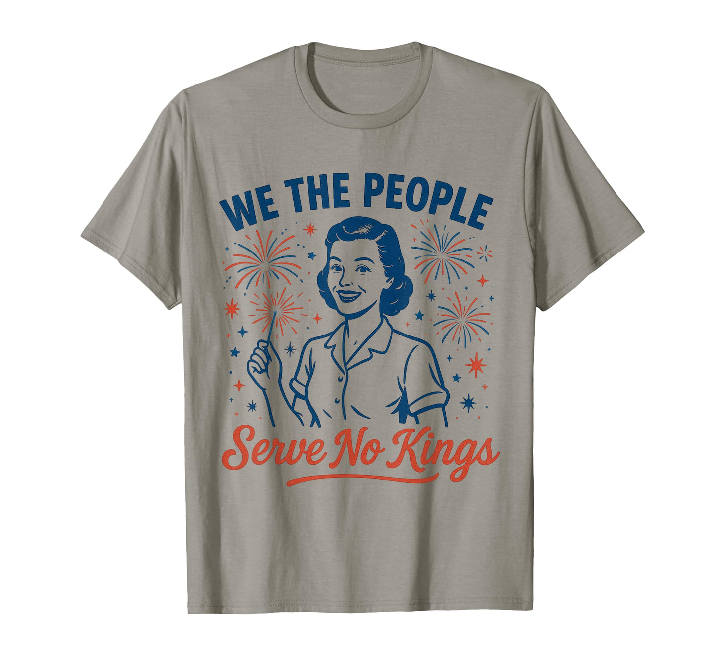 We The People Serve No Kings USA Voters Activists T-Shirt