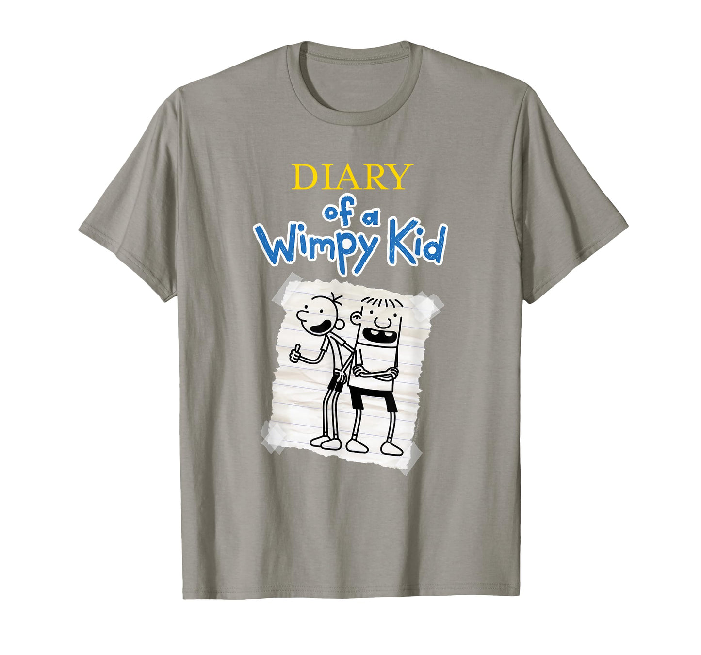 Diary of a Wimpy Kid Best Friends Sketch with Logo Funny T-Shirt
