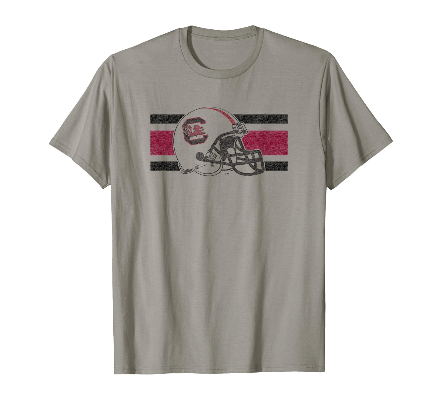 South Carolina Gamecocks Football Retro Helmet White T-Shirt
