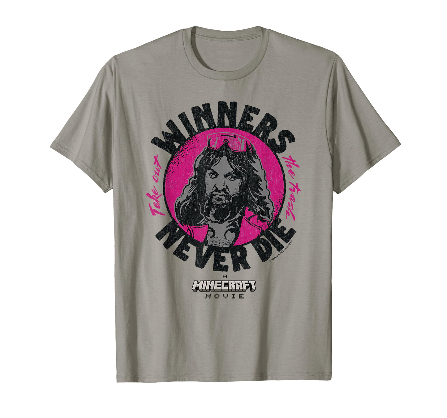 A Minecraft Movie Take Out The Trash / Winners Never Die T-Shirt